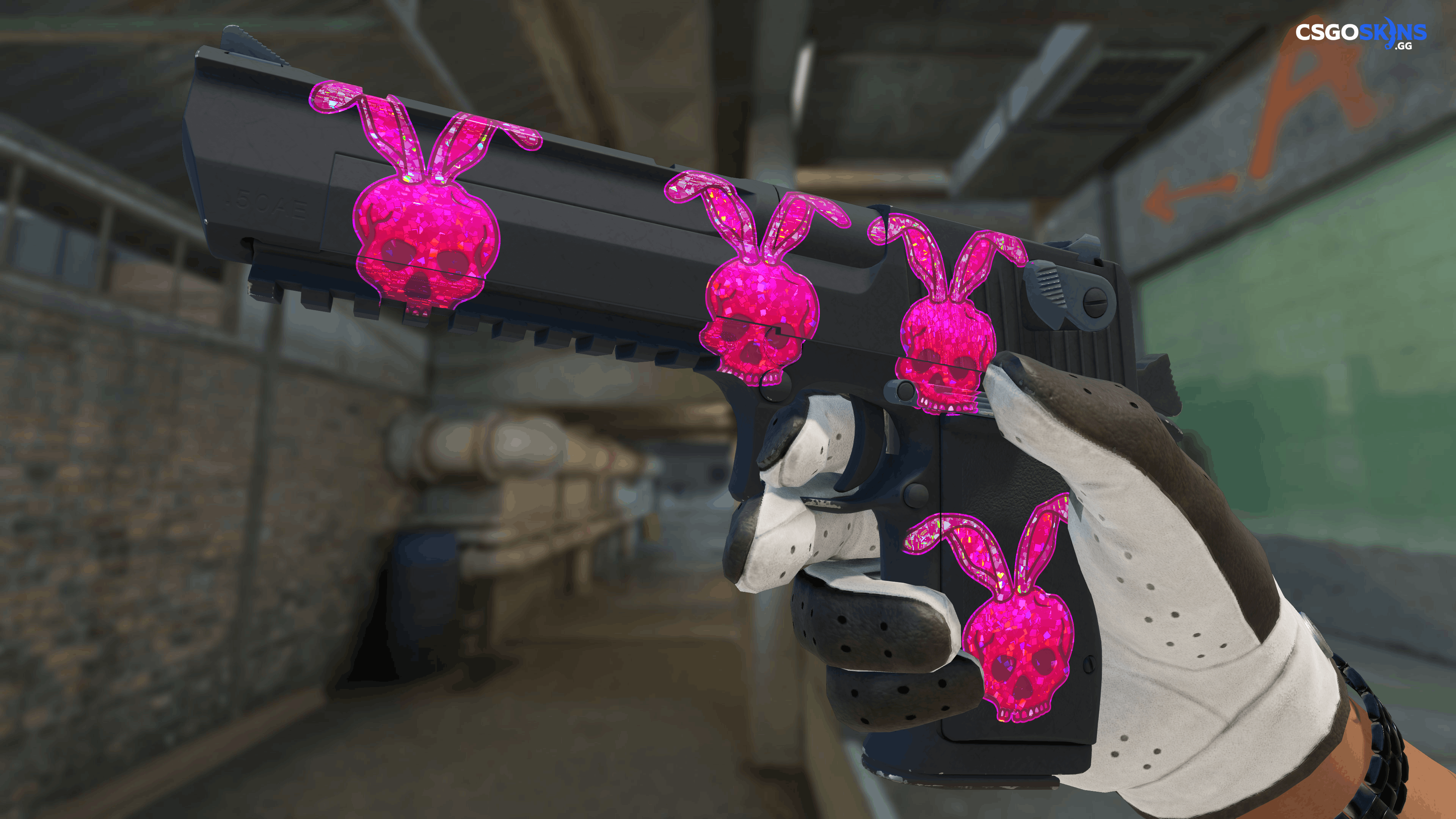 Sticker | Skull Bunny (Glitter) Artwork