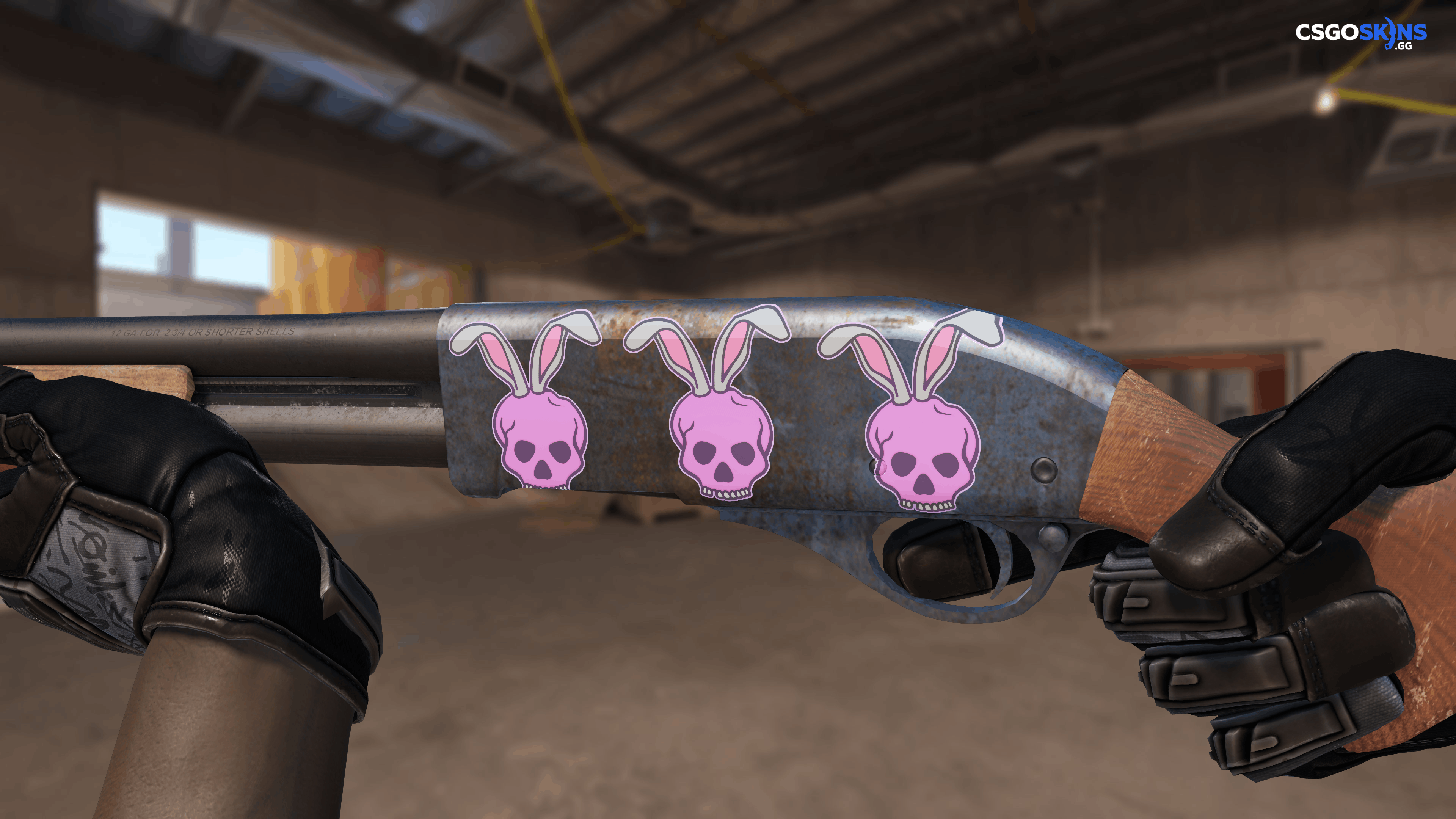 Sticker | Skull Bunny Artwork