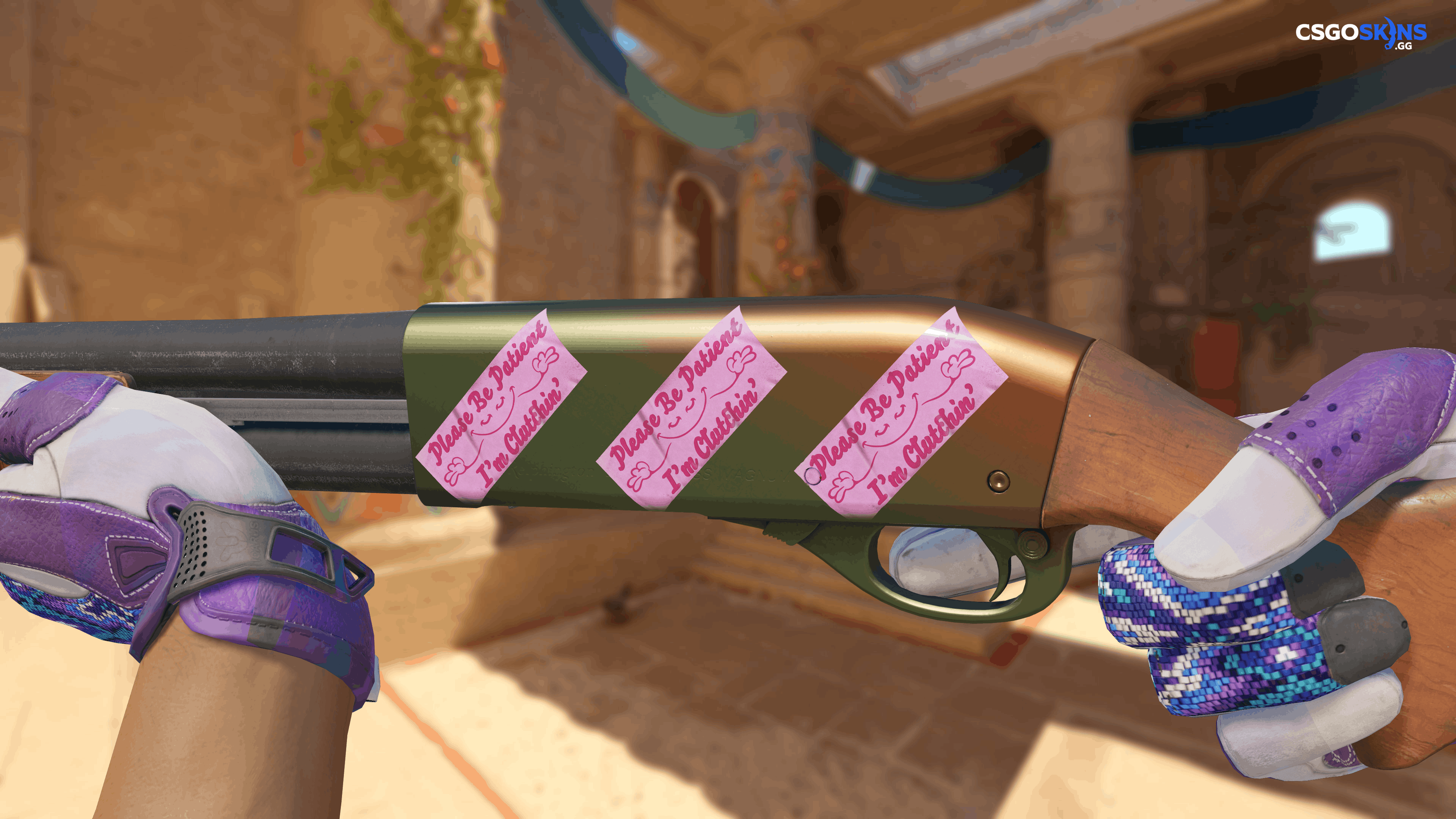 Sticker | Please Be Patient Artwork