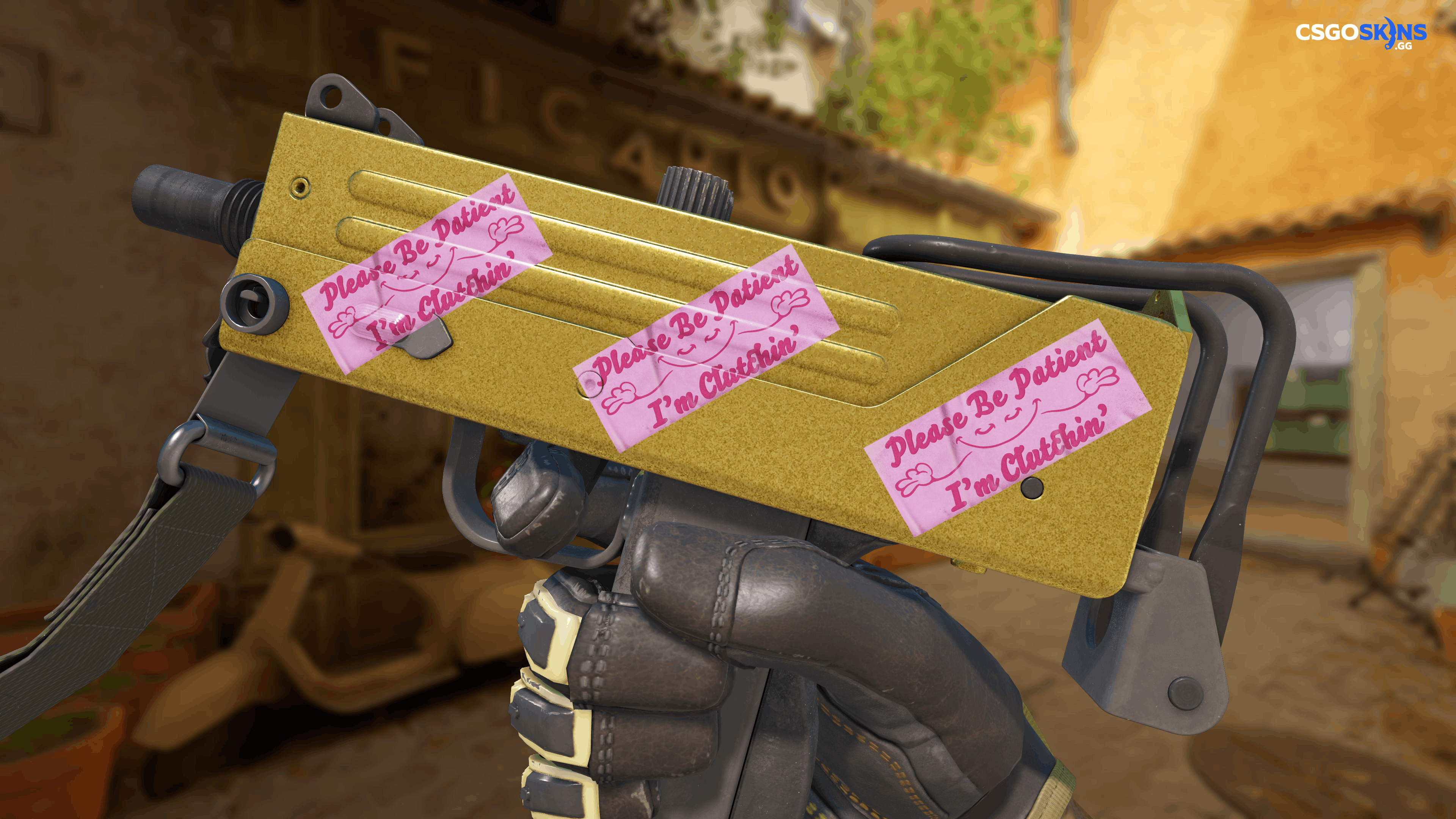 Sticker | Please Be Patient Artwork