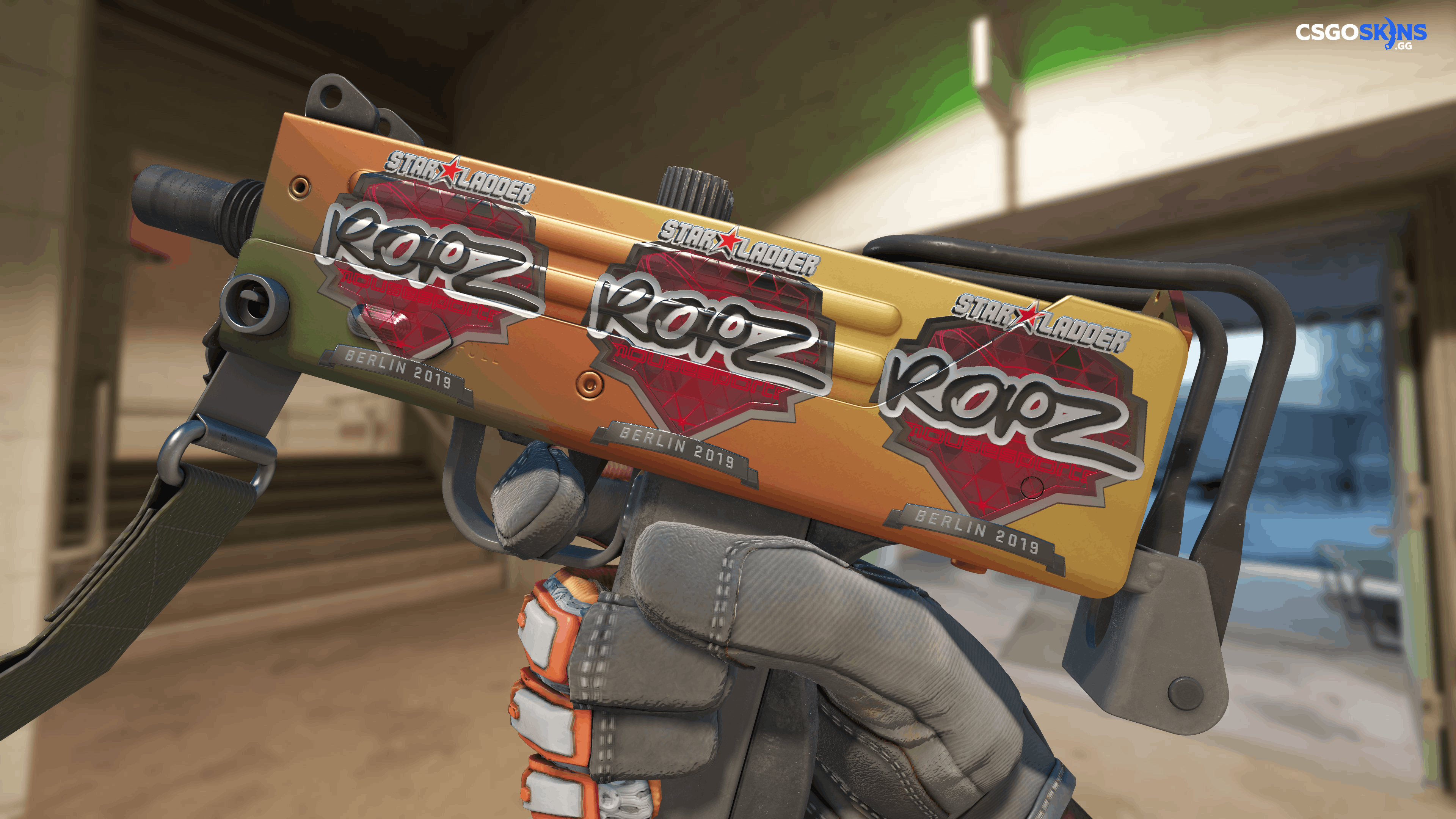 Sticker | ropz (Foil) | Berlin 2019 Artwork