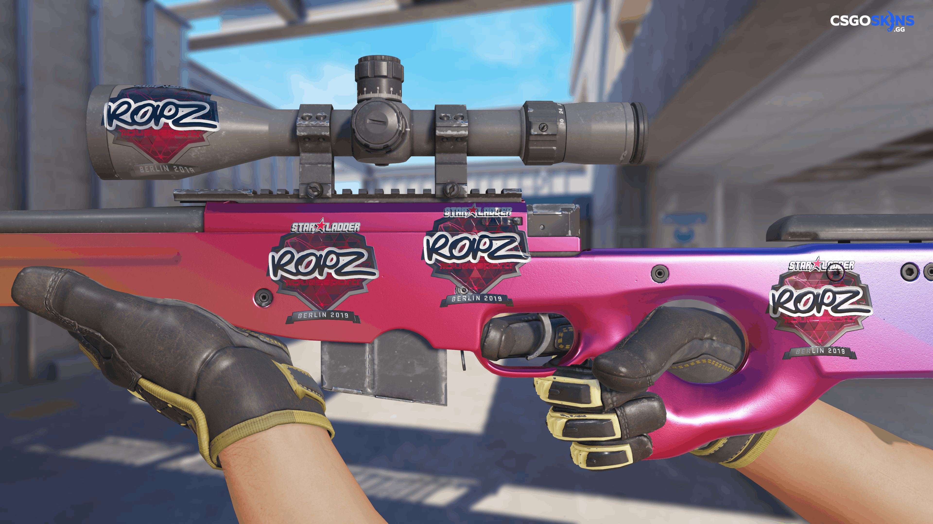 Sticker | ropz (Foil) | Berlin 2019 Artwork
