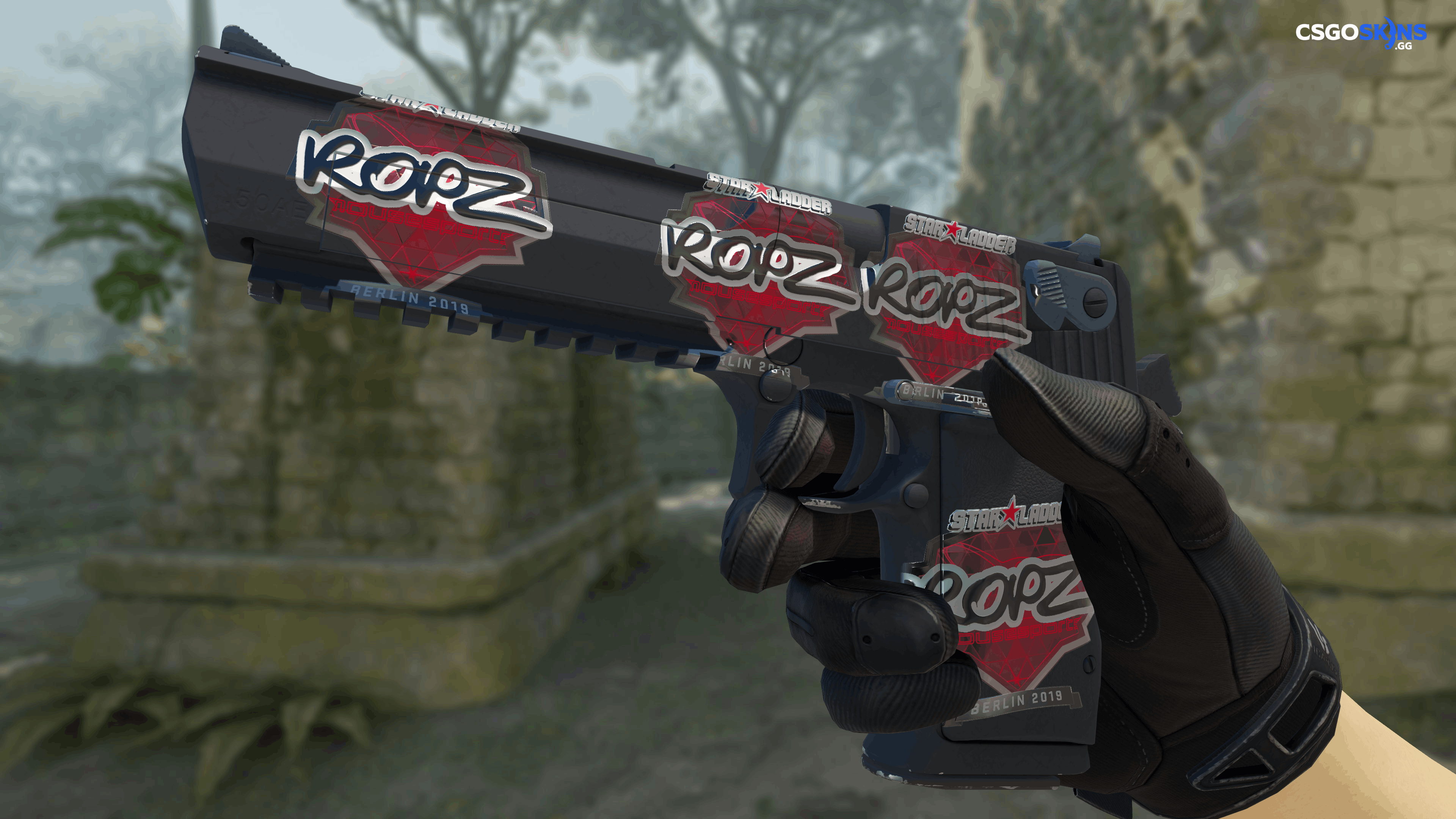 Sticker | ropz (Foil) | Berlin 2019 Artwork