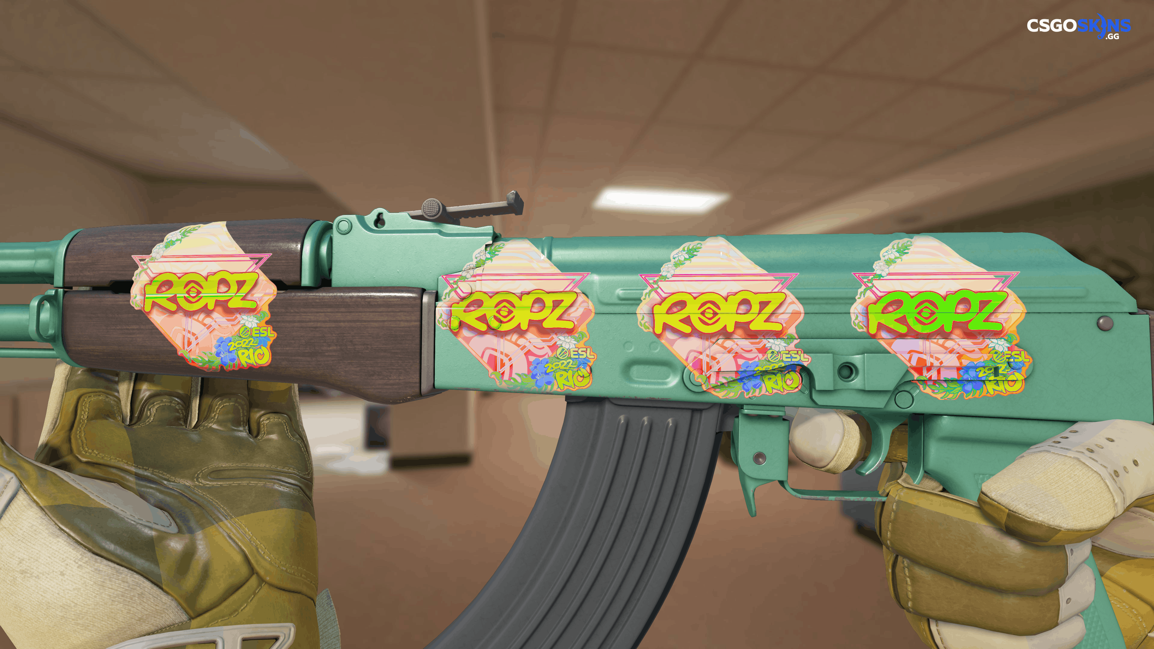 Sticker | ropz (Holo) | Rio 2022 Artwork