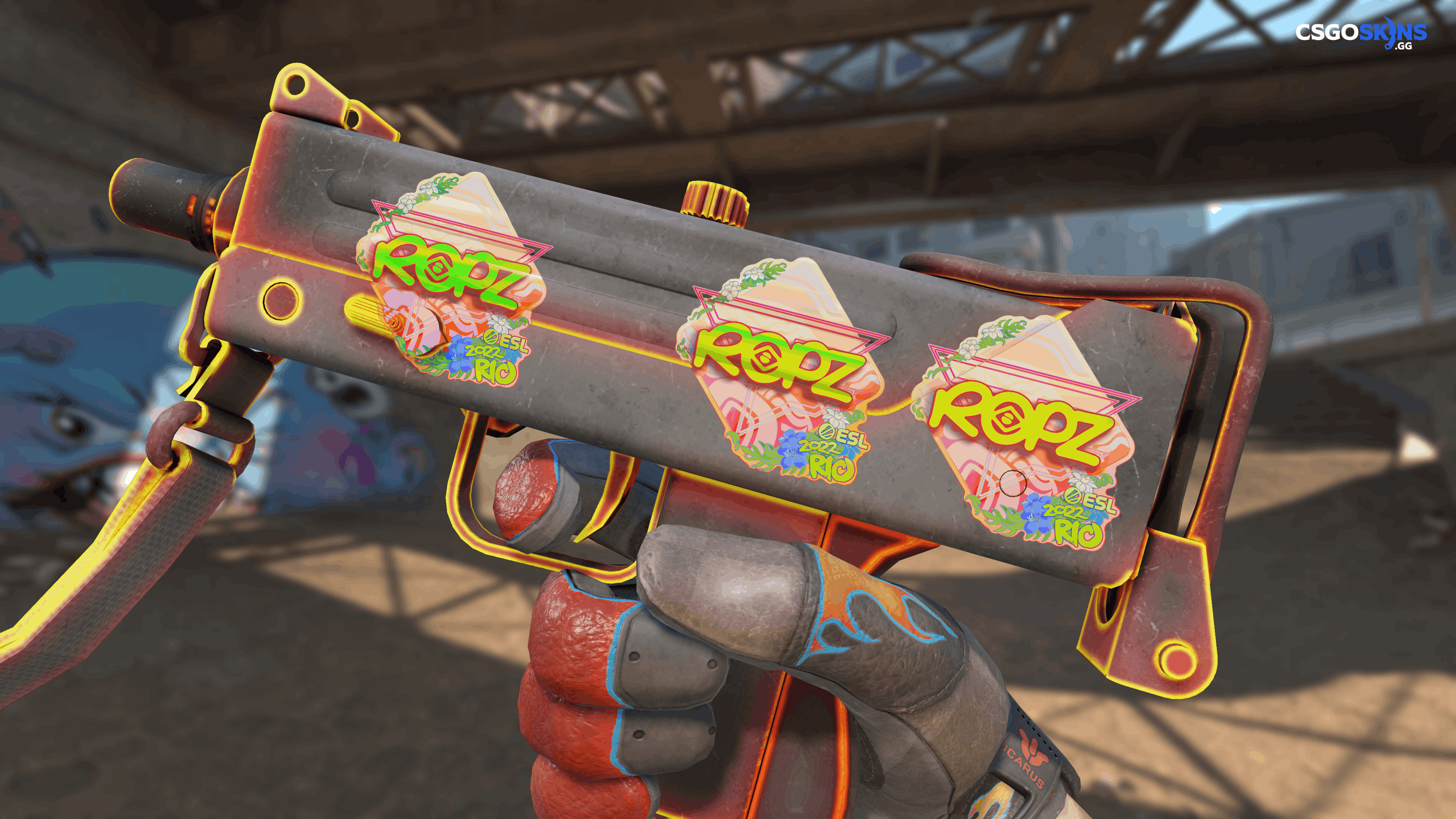 Sticker | ropz (Holo) | Rio 2022 Artwork