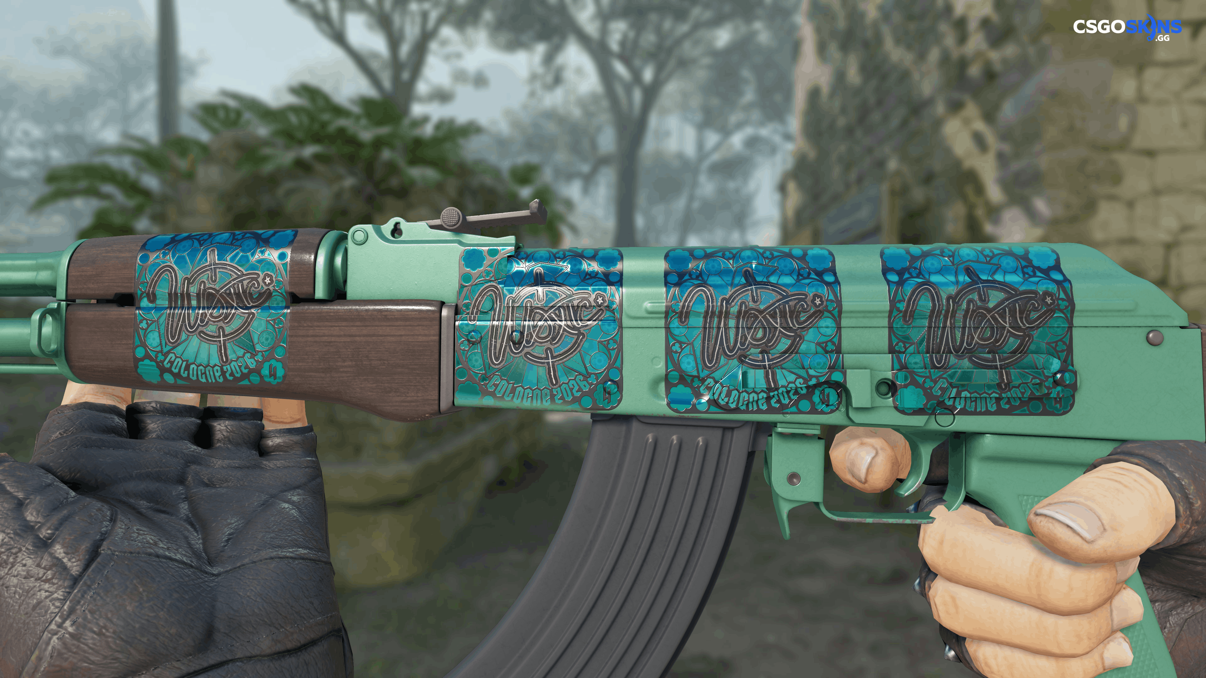 Sticker | woxic (Foil, Ranked) | Cologne 2026 Artwork