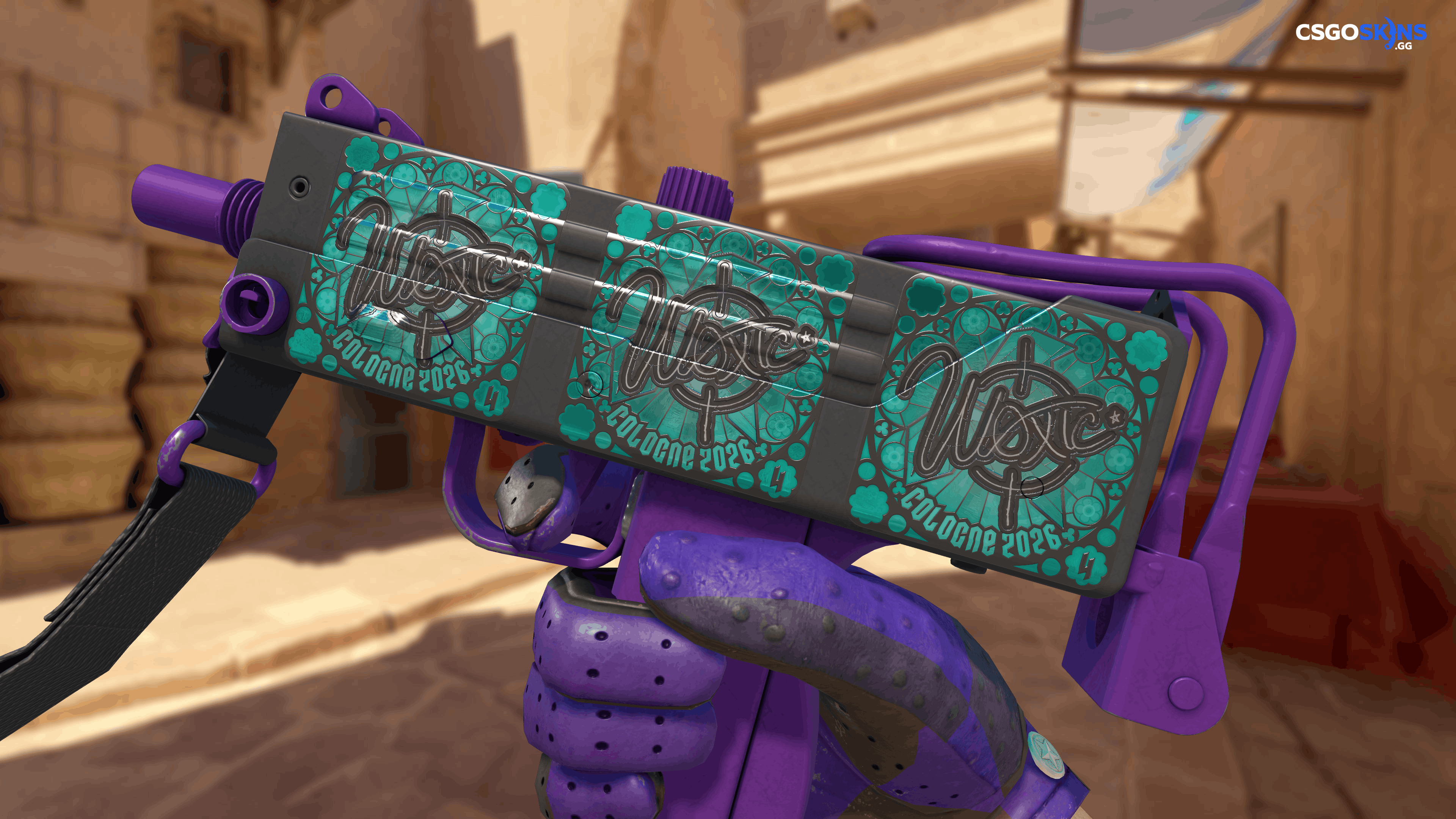 Sticker | woxic (Foil, Ranked) | Cologne 2026 Artwork