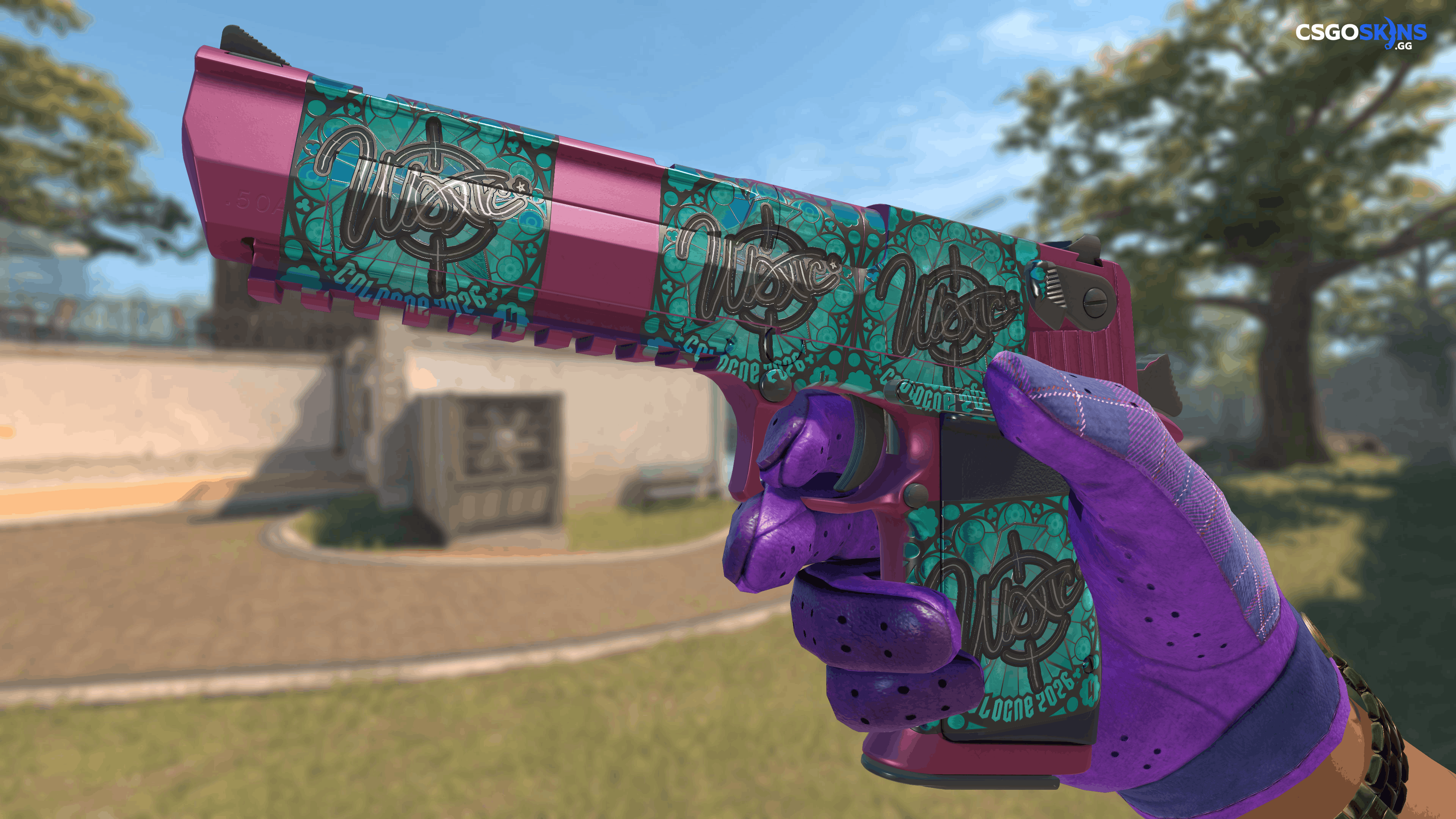 Sticker | woxic (Foil, Ranked) | Cologne 2026 Artwork