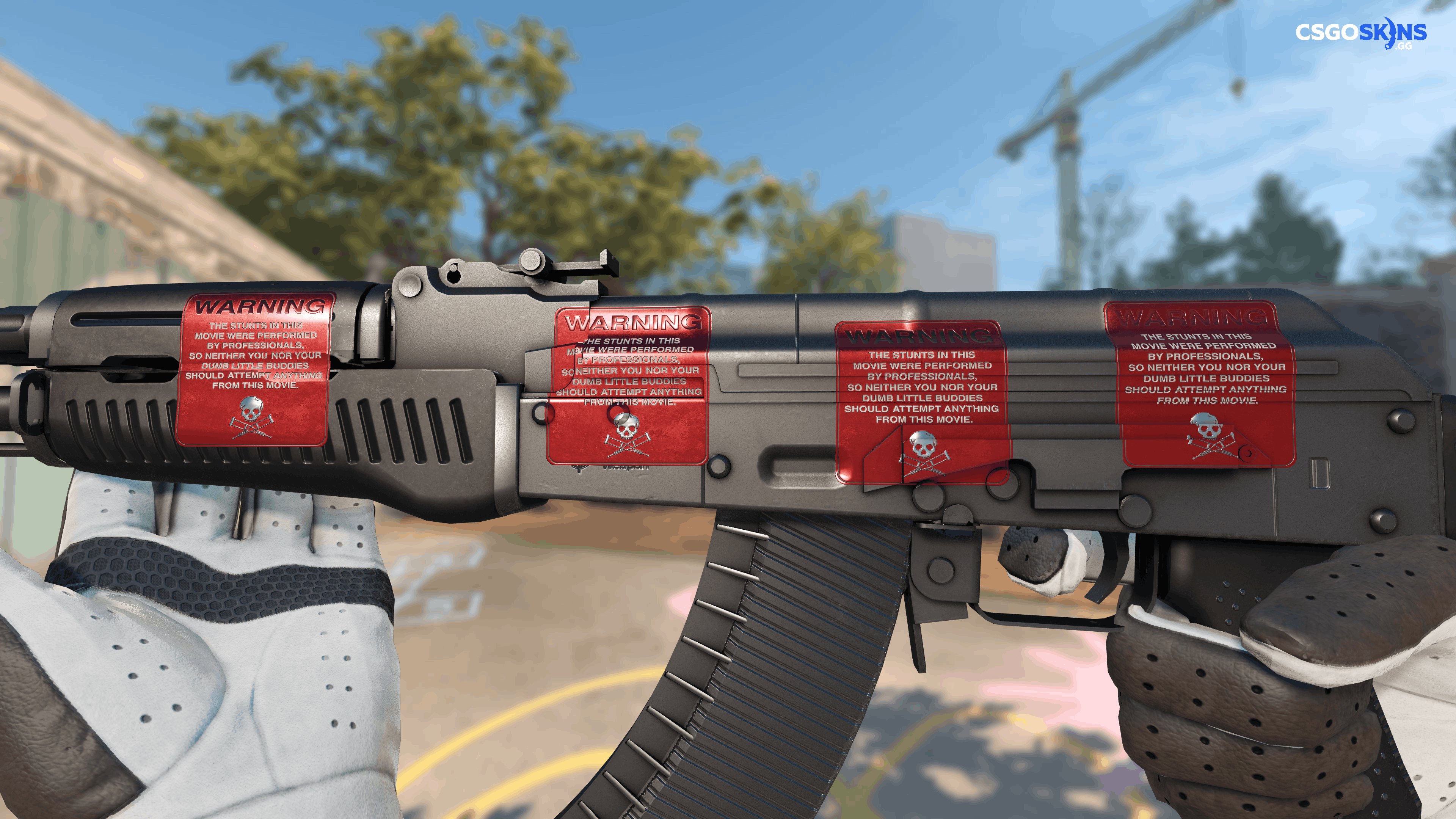 Sticker | WARNING (Foil) Artwork