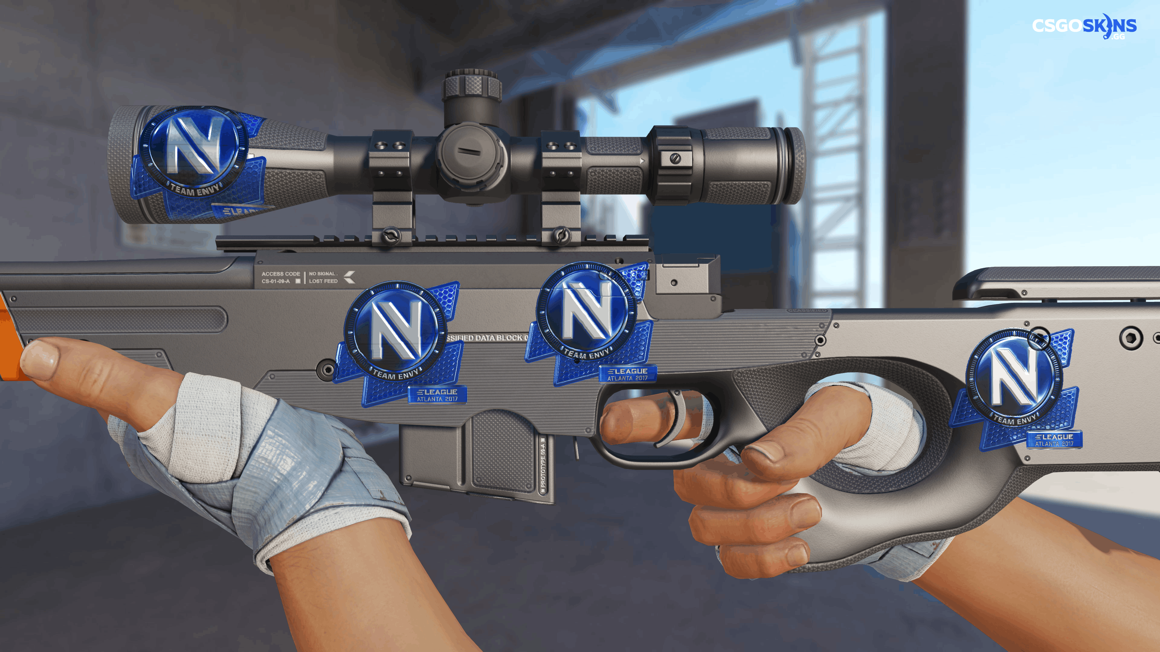 Sticker | Team EnVyUs (Foil) | Atlanta 2017 Artwork