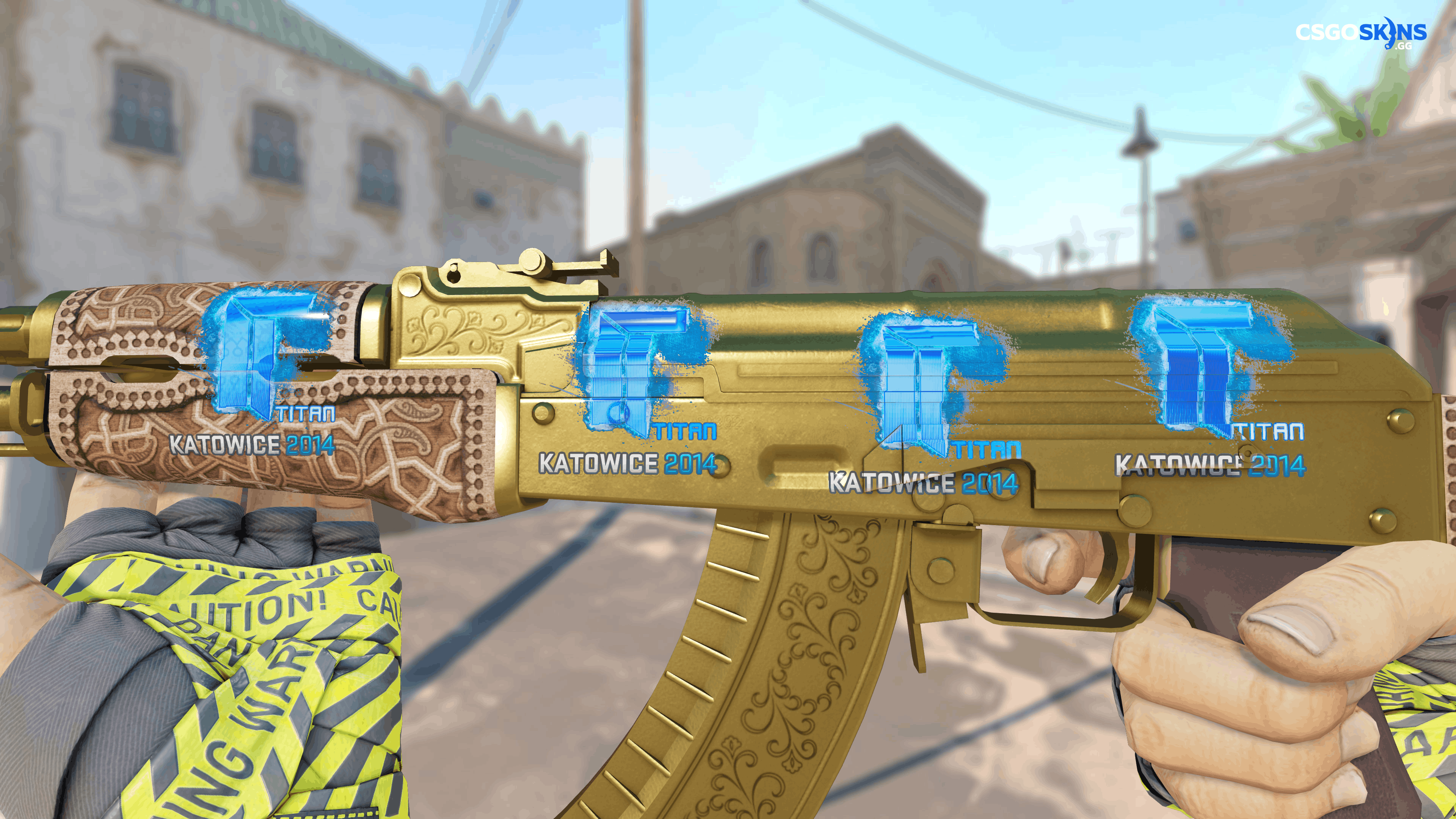 Sticker | Titan (Holo) | Katowice 2014 Artwork