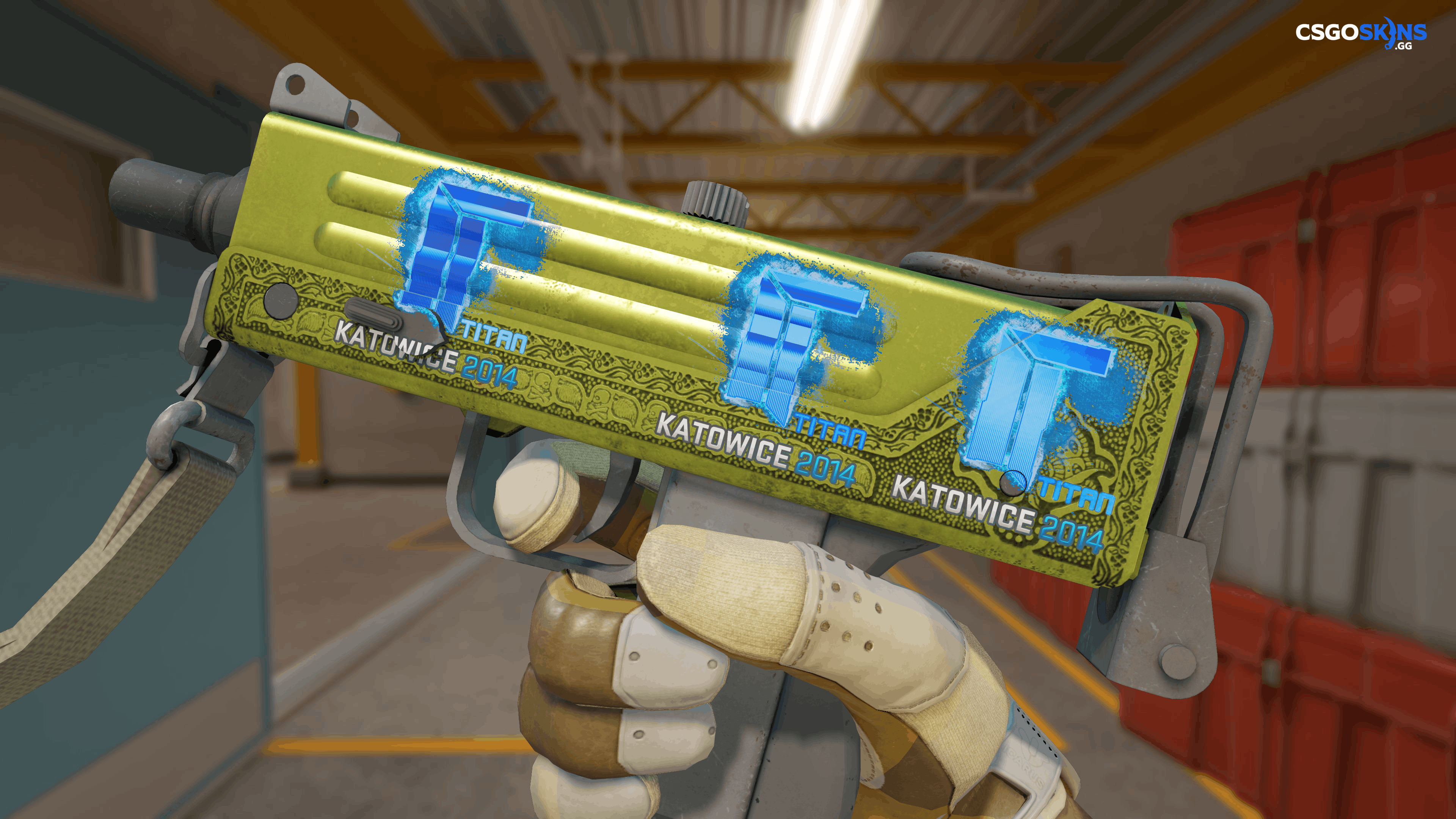 Sticker | Titan (Holo) | Katowice 2014 Artwork