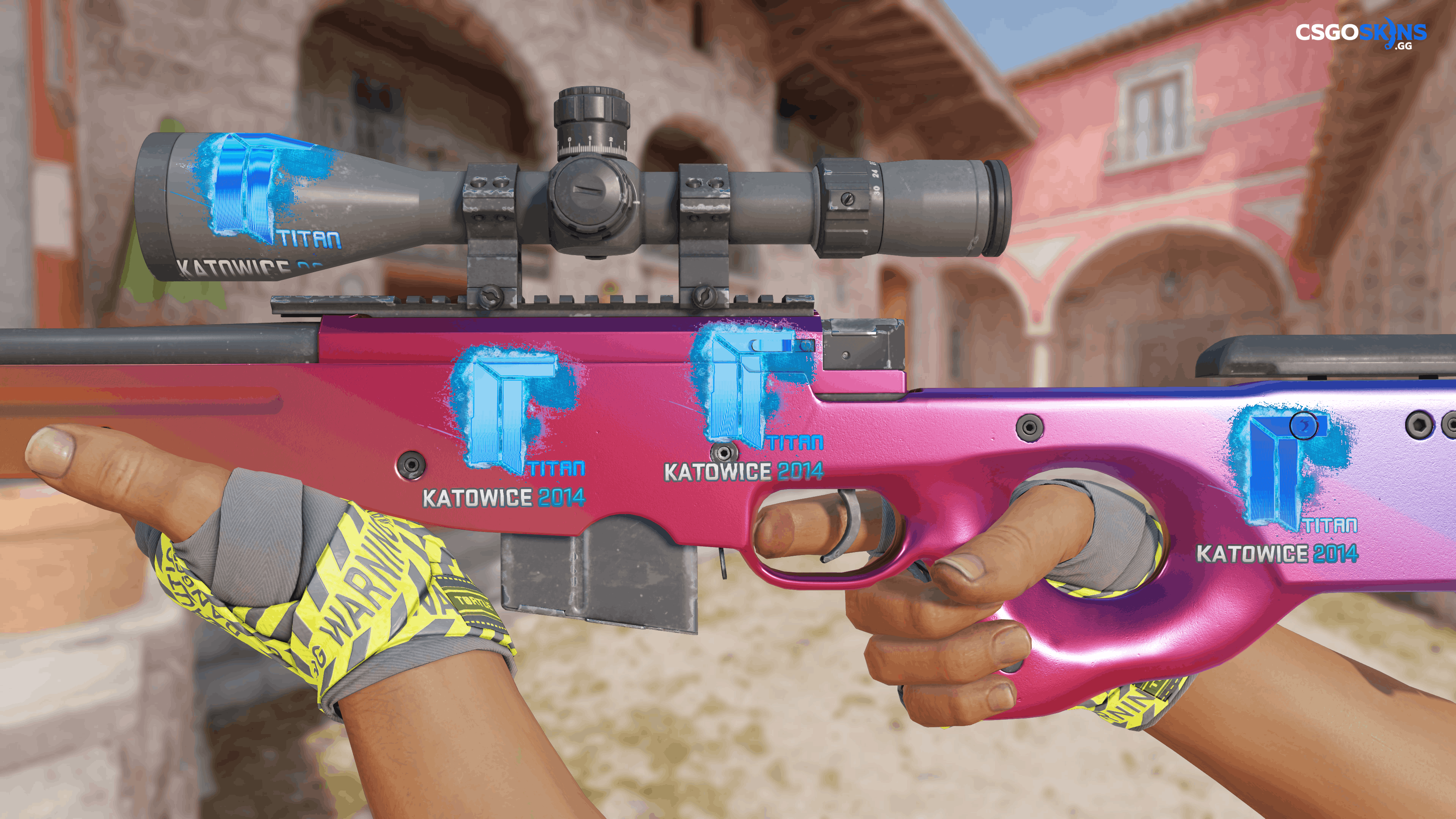 Sticker | Titan (Holo) | Katowice 2014 Artwork