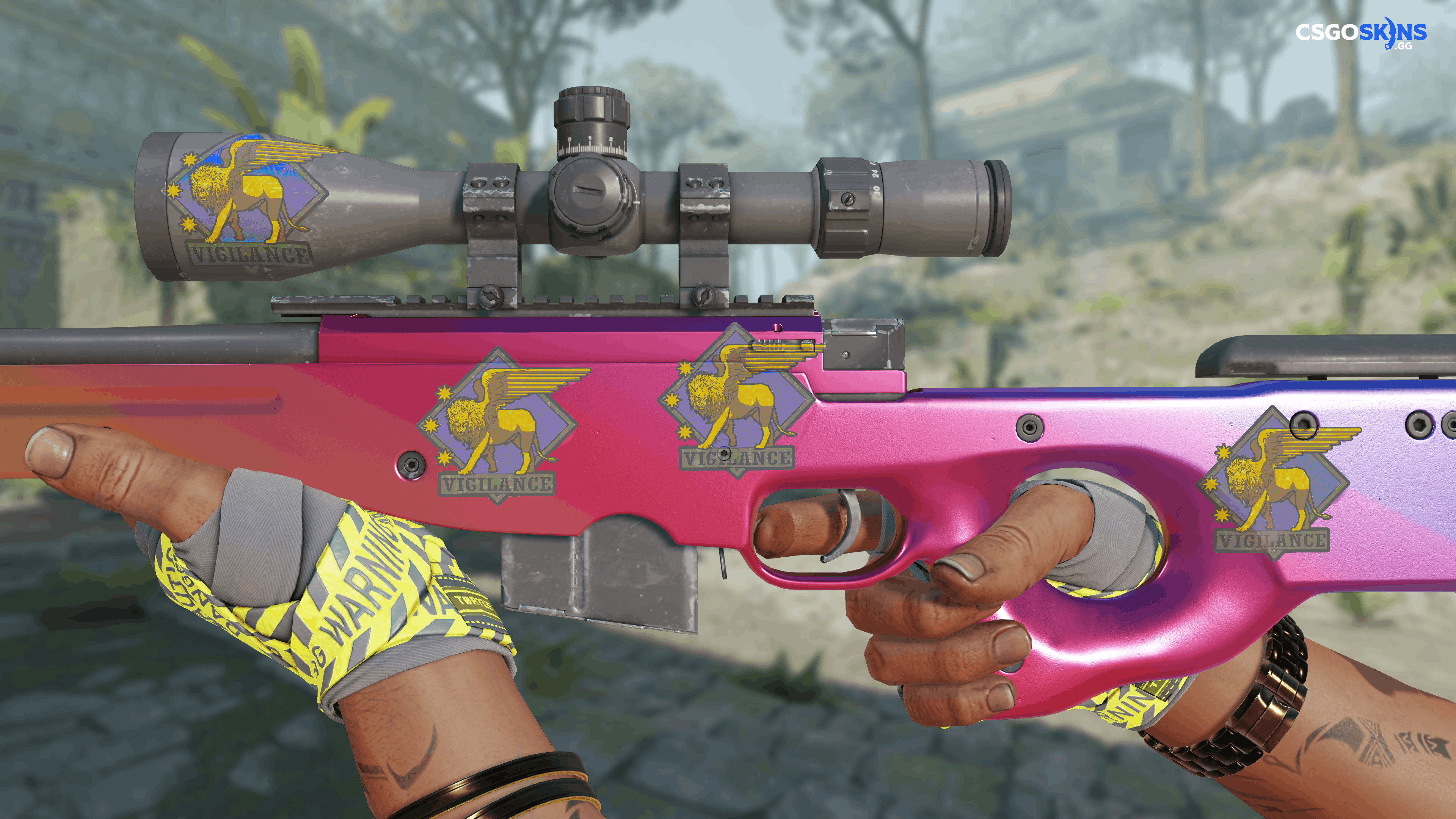 Sticker | Vigilance (Holo) Artwork