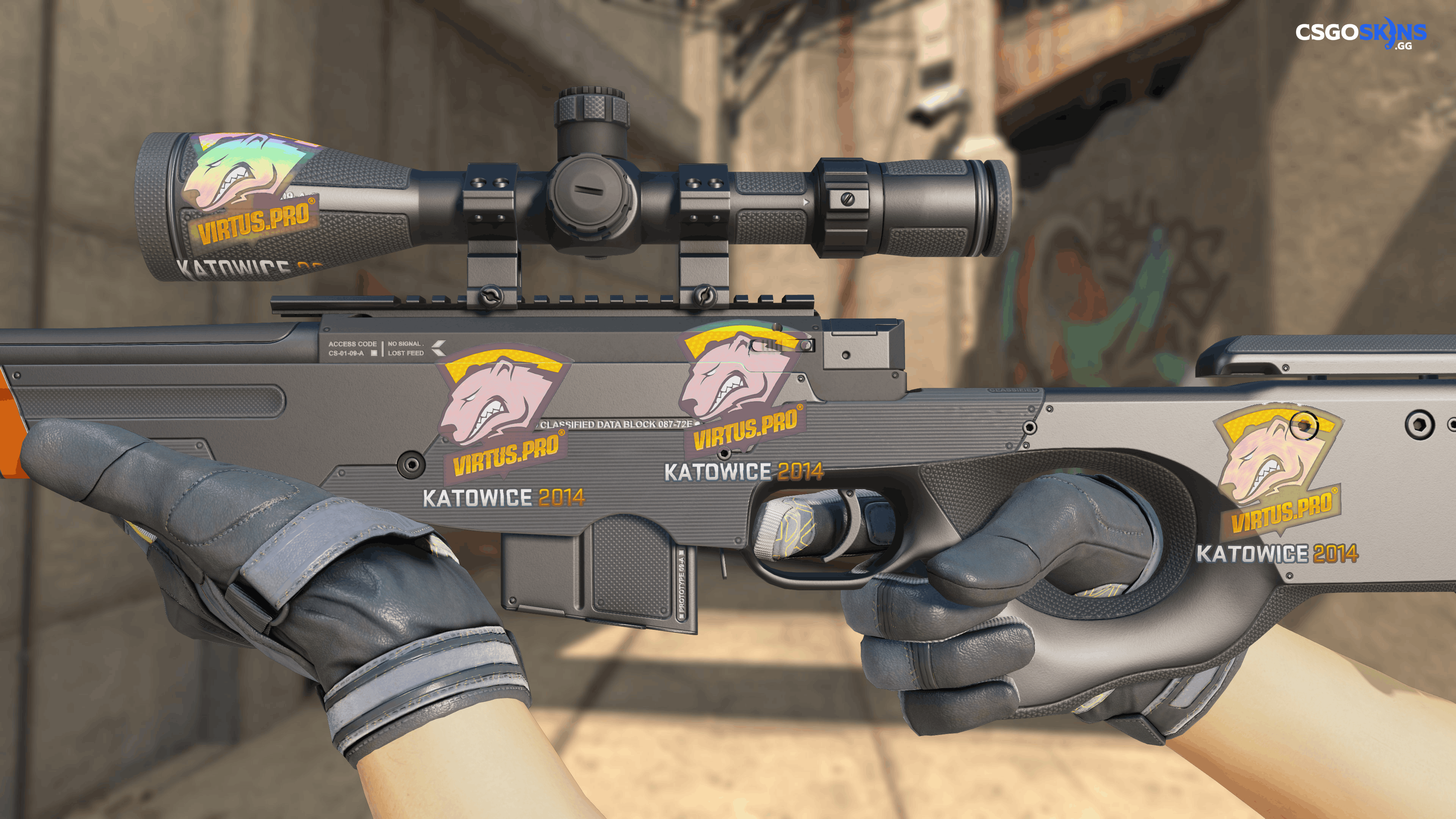 Sticker | Virtus.Pro (Holo) | Katowice 2014 Artwork
