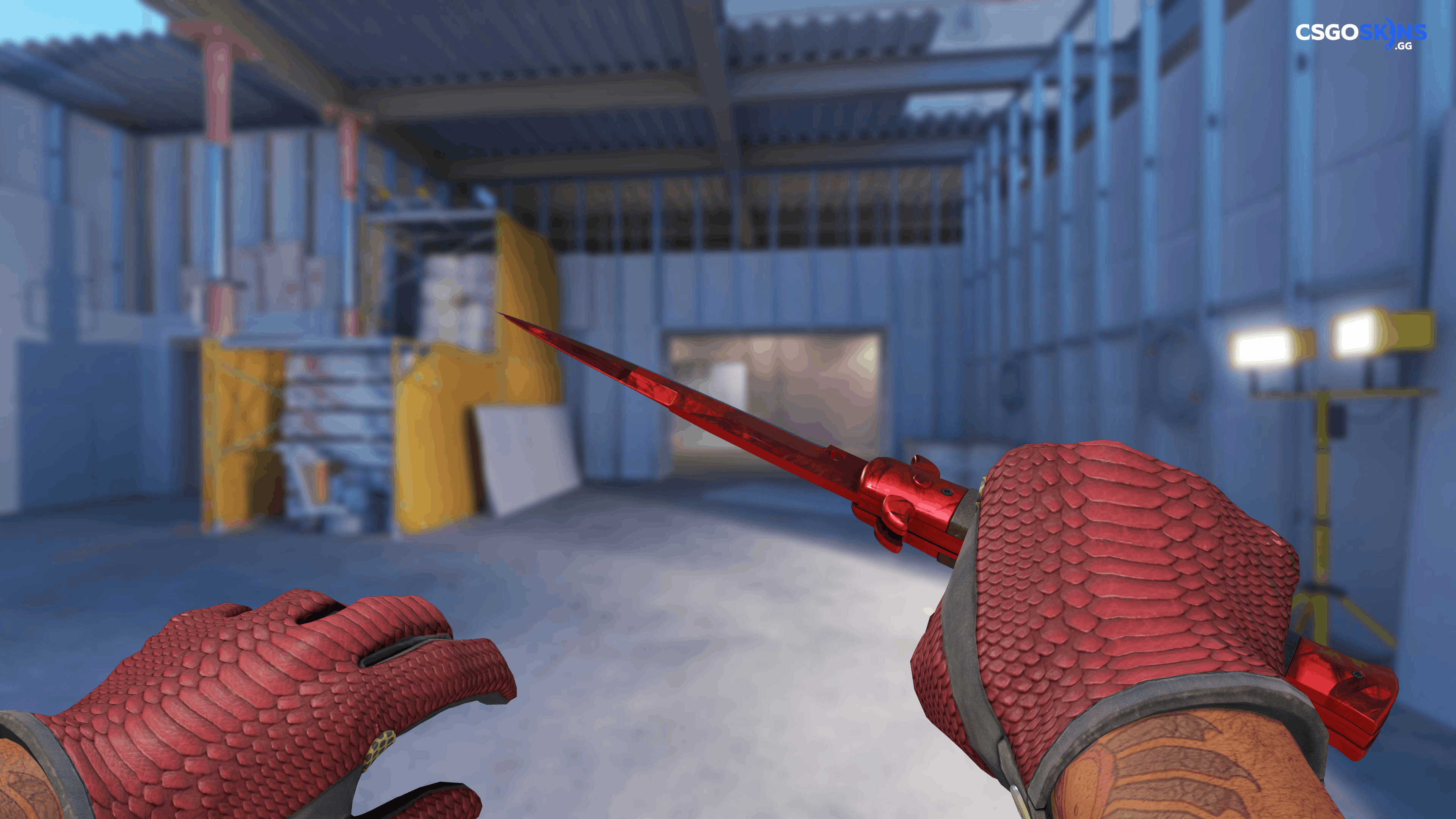 ★ Stiletto Knife | Doppler Ruby Artwork