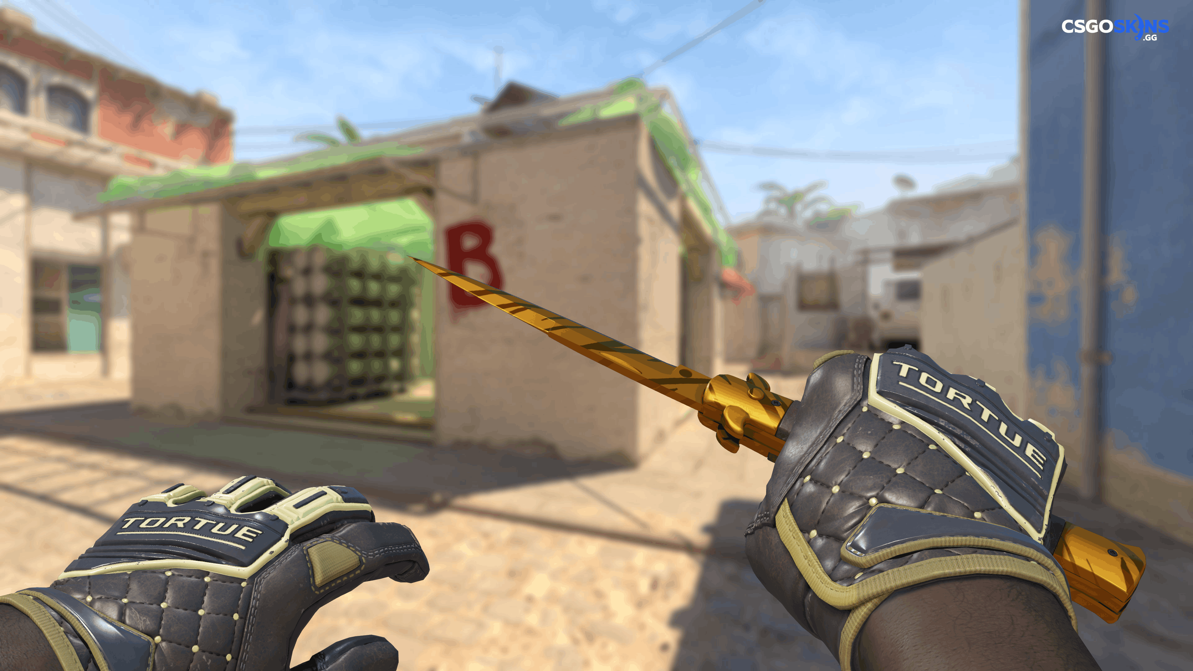 ★ Stiletto Knife | Tiger Tooth Artwork
