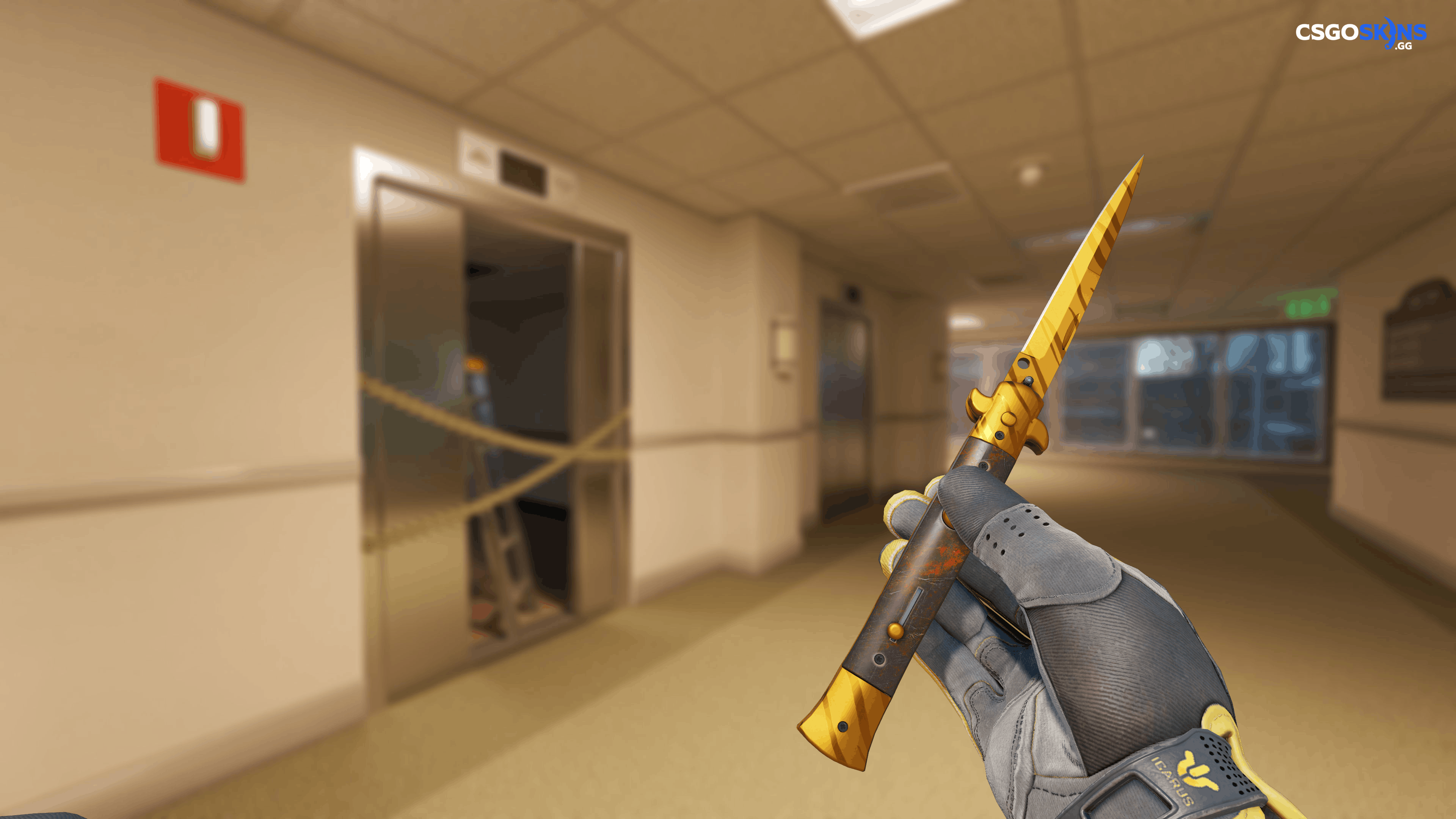 ★ Stiletto Knife | Tiger Tooth Artwork