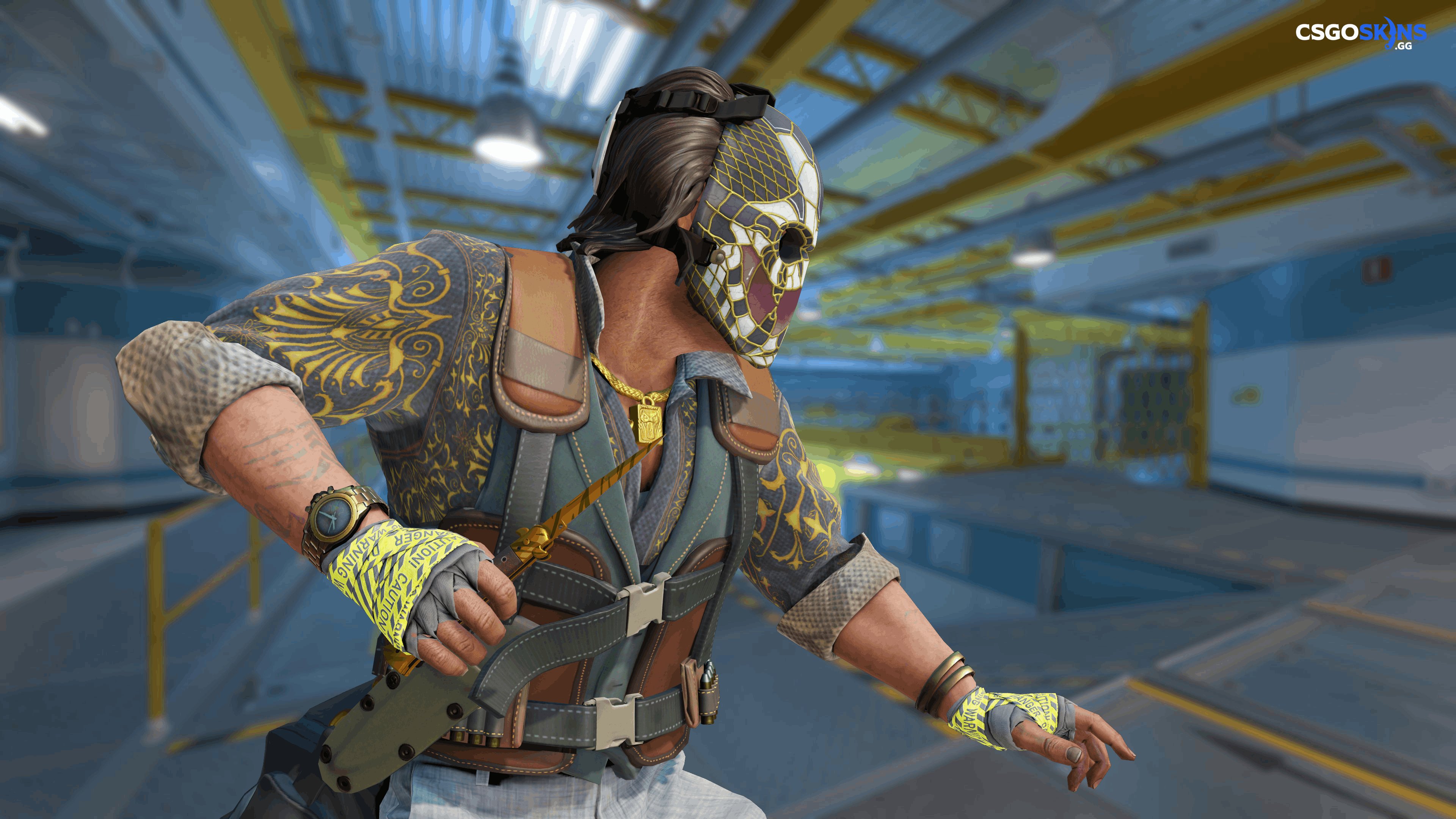 ★ Stiletto Knife | Tiger Tooth Artwork