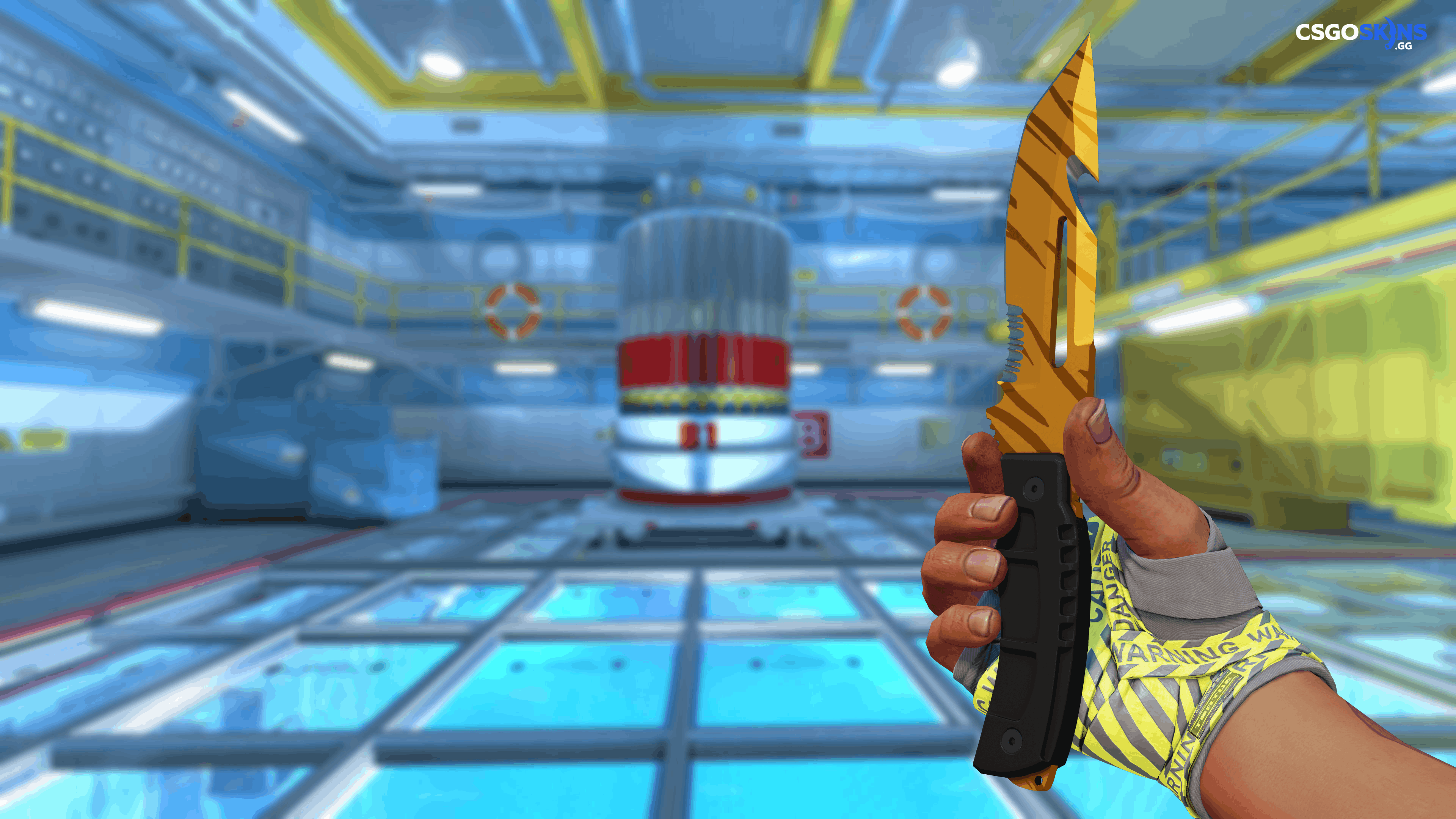 ★ Survival Knife | Tiger Tooth Artwork