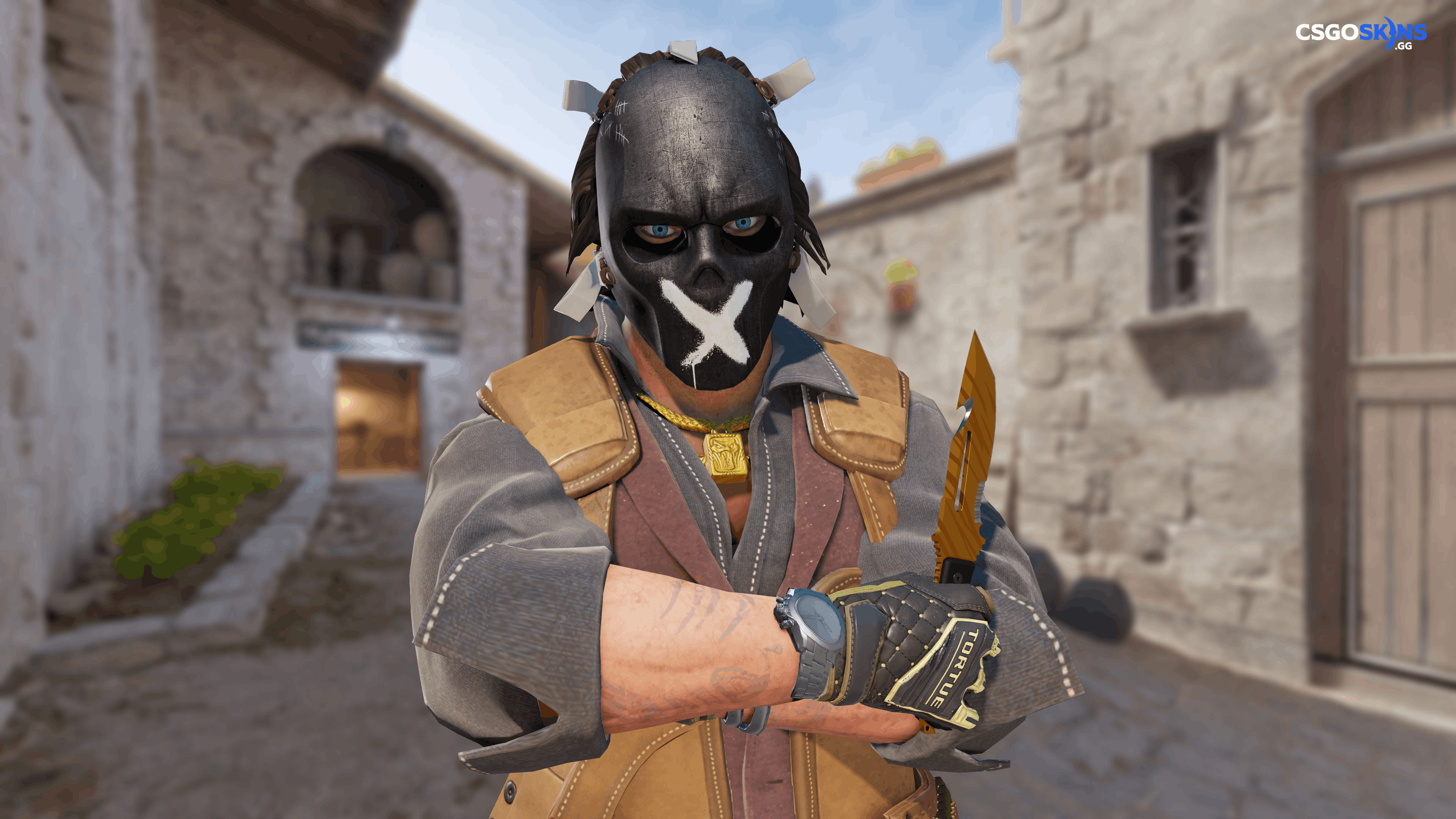 ★ Survival Knife | Tiger Tooth Artwork