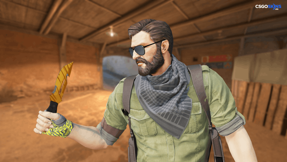 ★ Survival Knife | Tiger Tooth Artwork