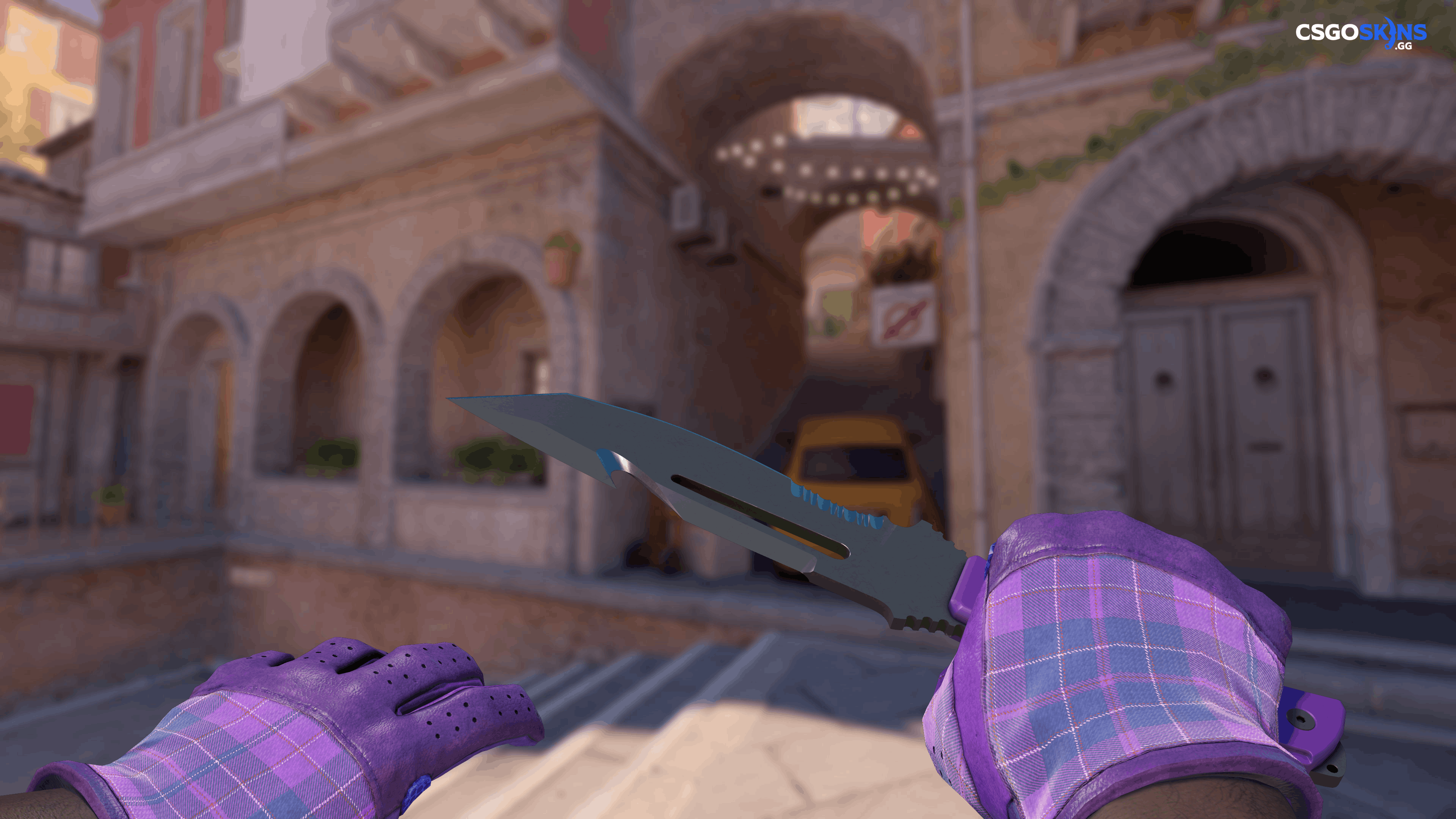★ Survival Knife | Ultraviolet Artwork