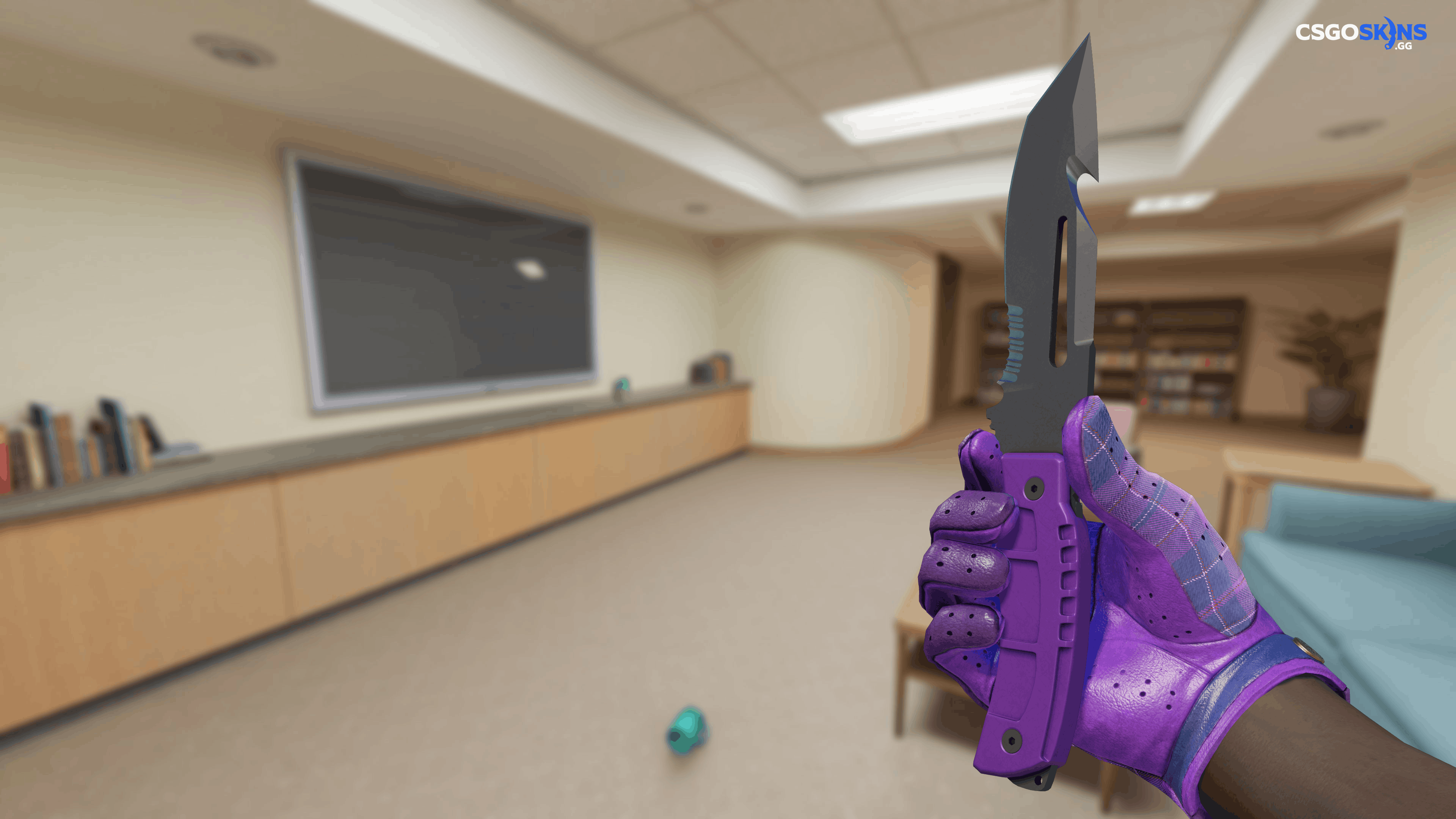 ★ Survival Knife | Ultraviolet Artwork