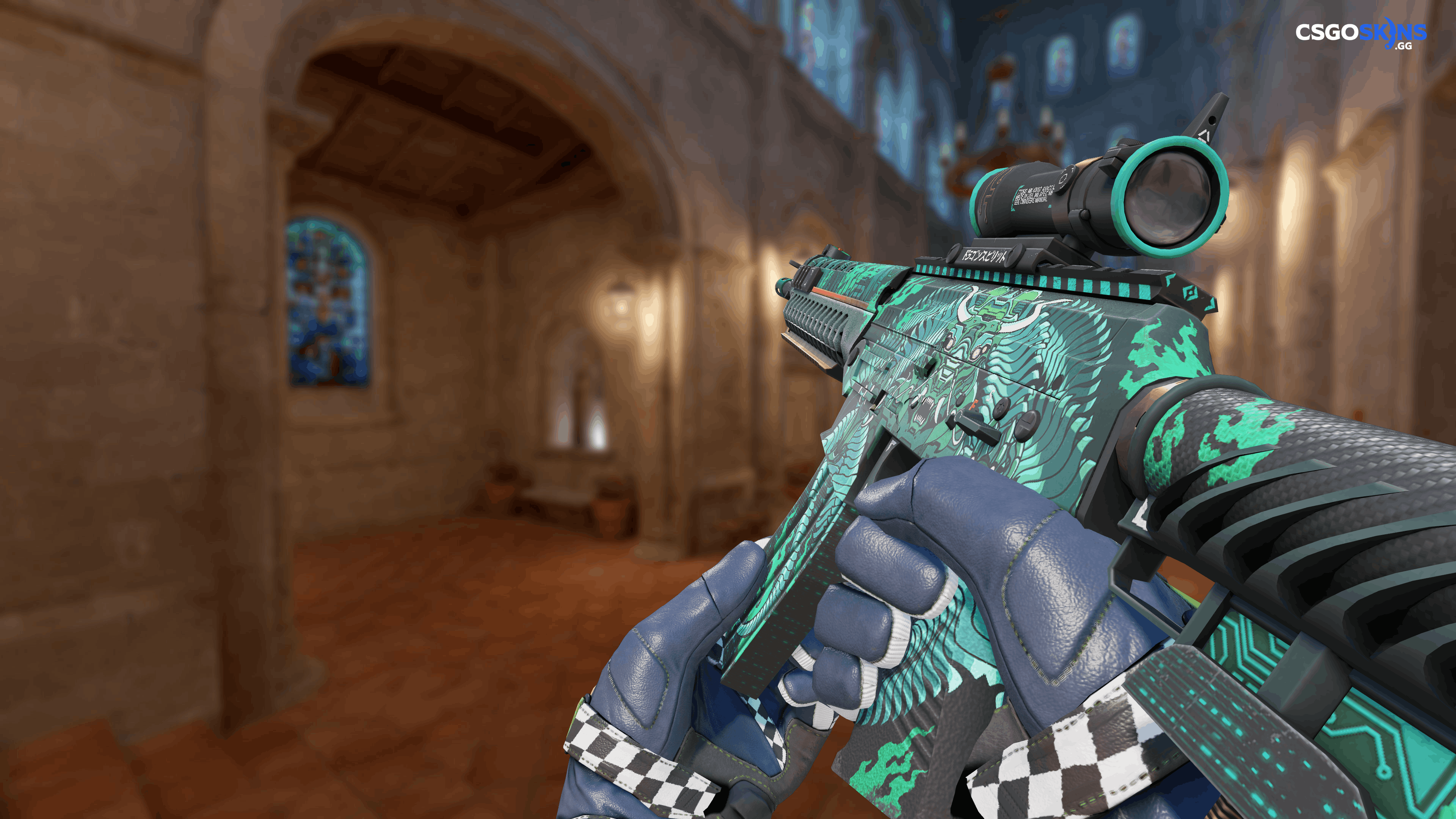 SG 553 | Dragon Tech Artwork