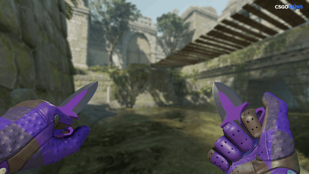 ★ Shadow Daggers | Ultraviolet Artwork