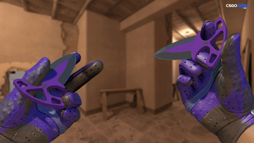 ★ Shadow Daggers | Ultraviolet Artwork