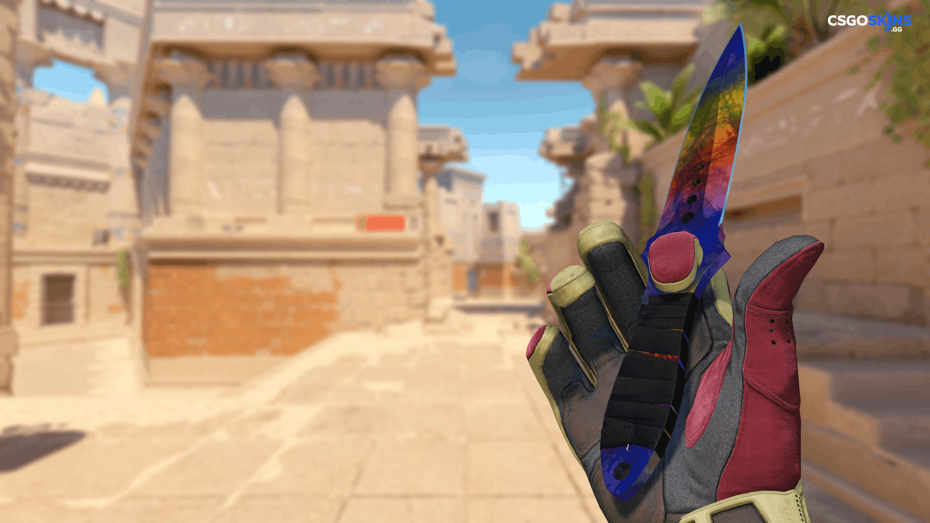 ★ Skeleton Knife | Marble Fade Artwork