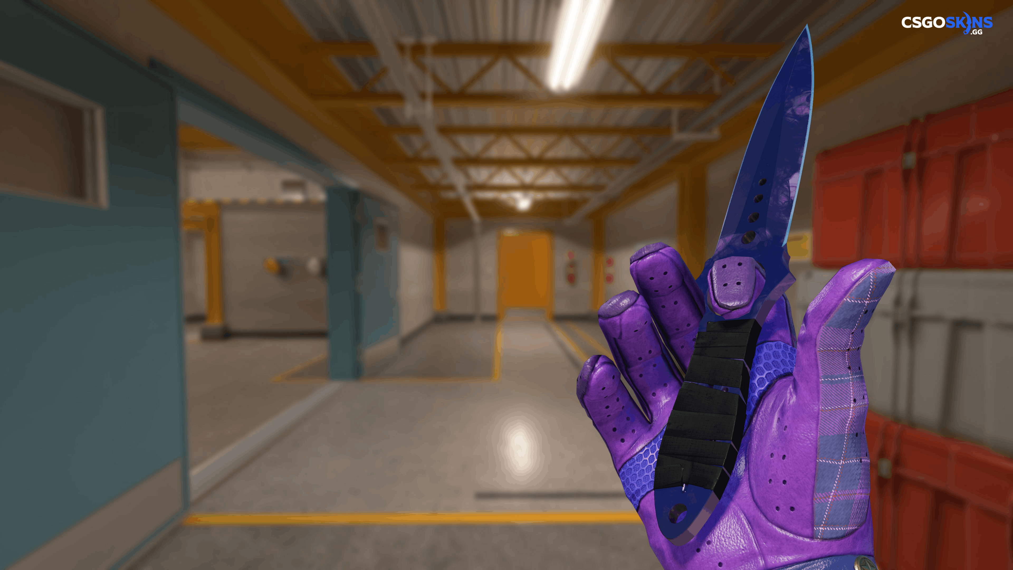 ★ Skeleton Knife | Doppler Black Pearl Artwork