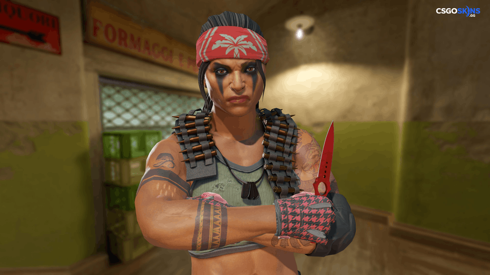 ★ Skeleton Knife | Doppler Ruby Artwork