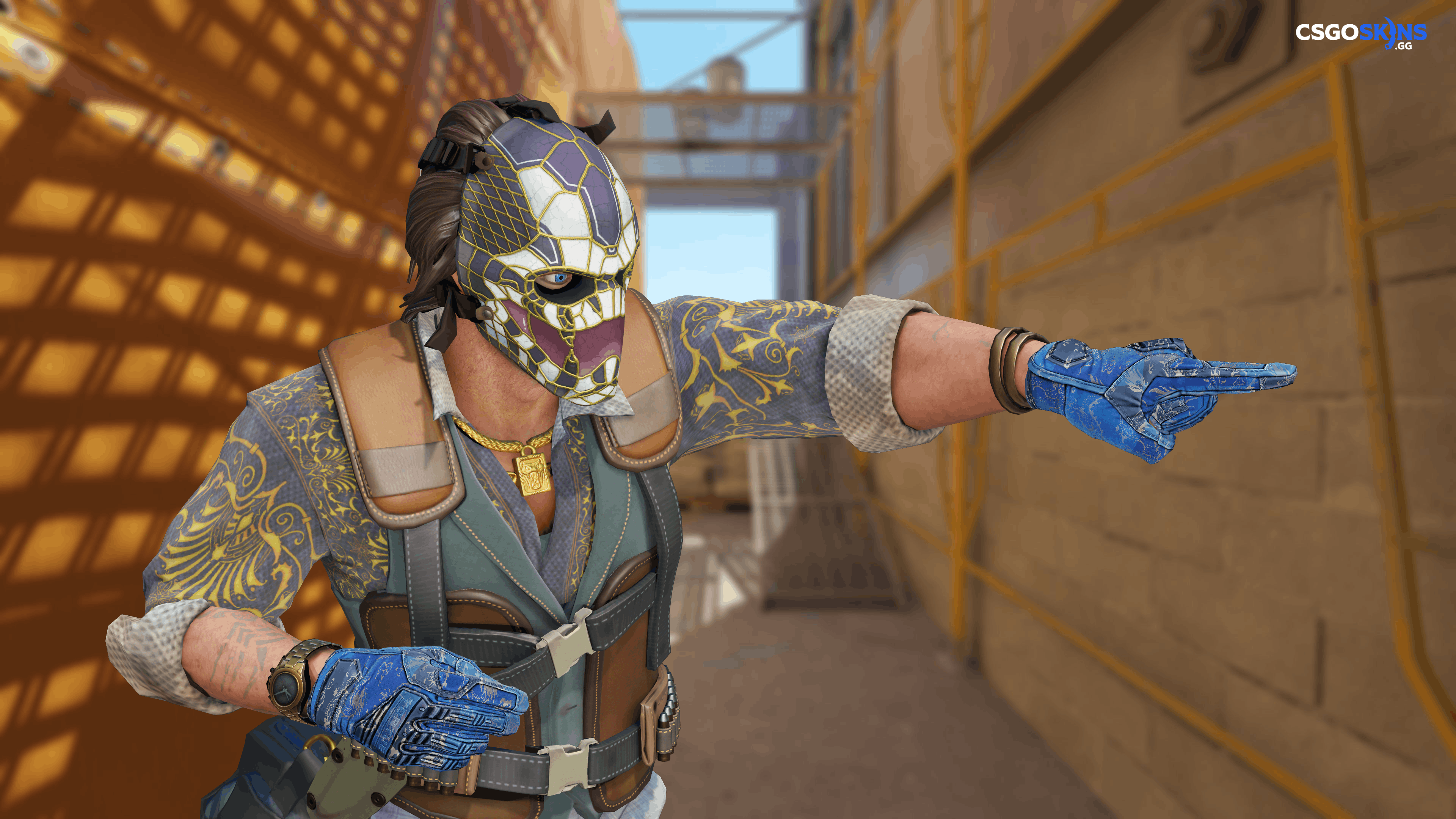 ★ Specialist Gloves | Cloud Chaser Artwork