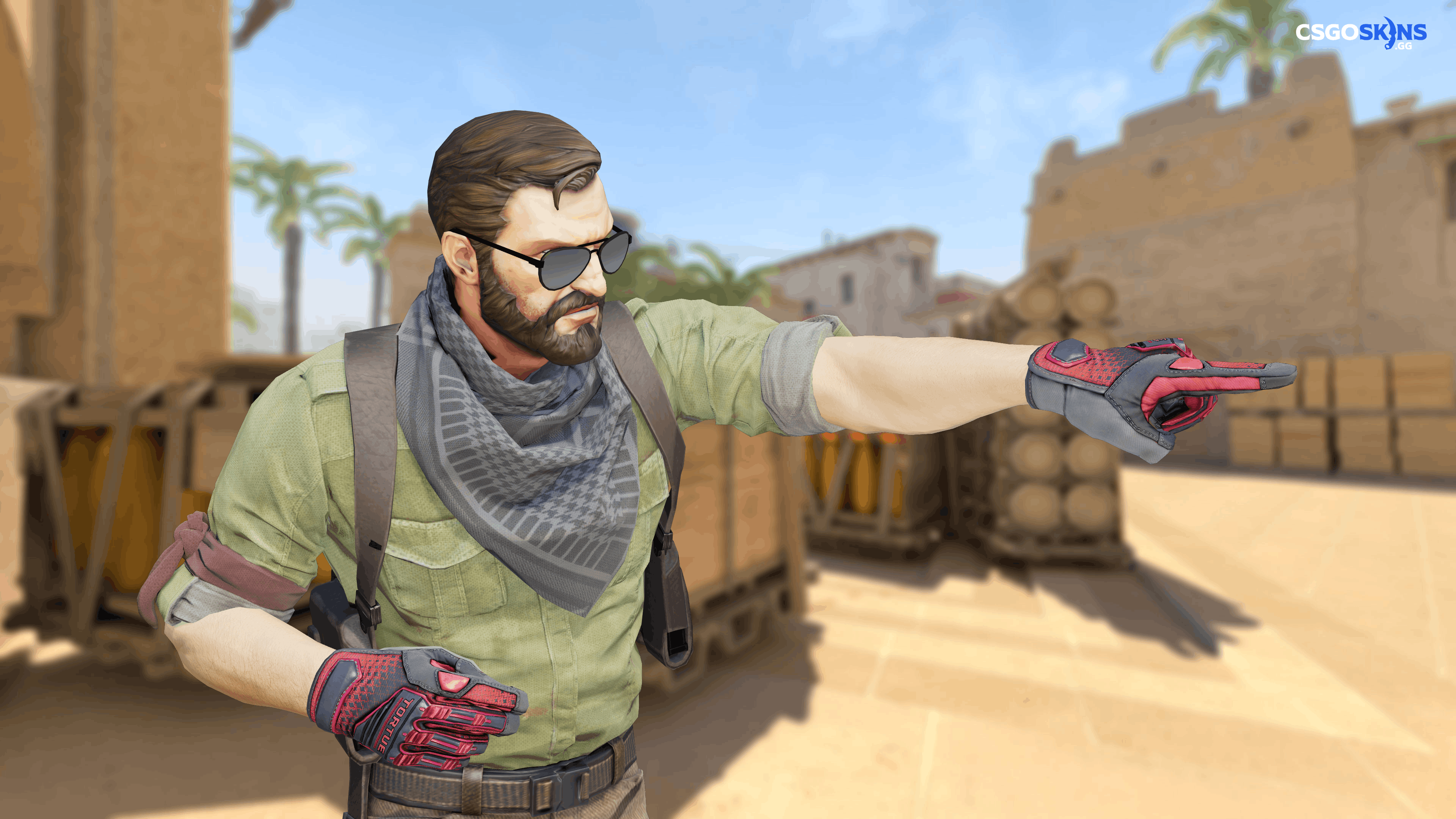 ★ Specialist Gloves | Crimson Kimono Artwork
