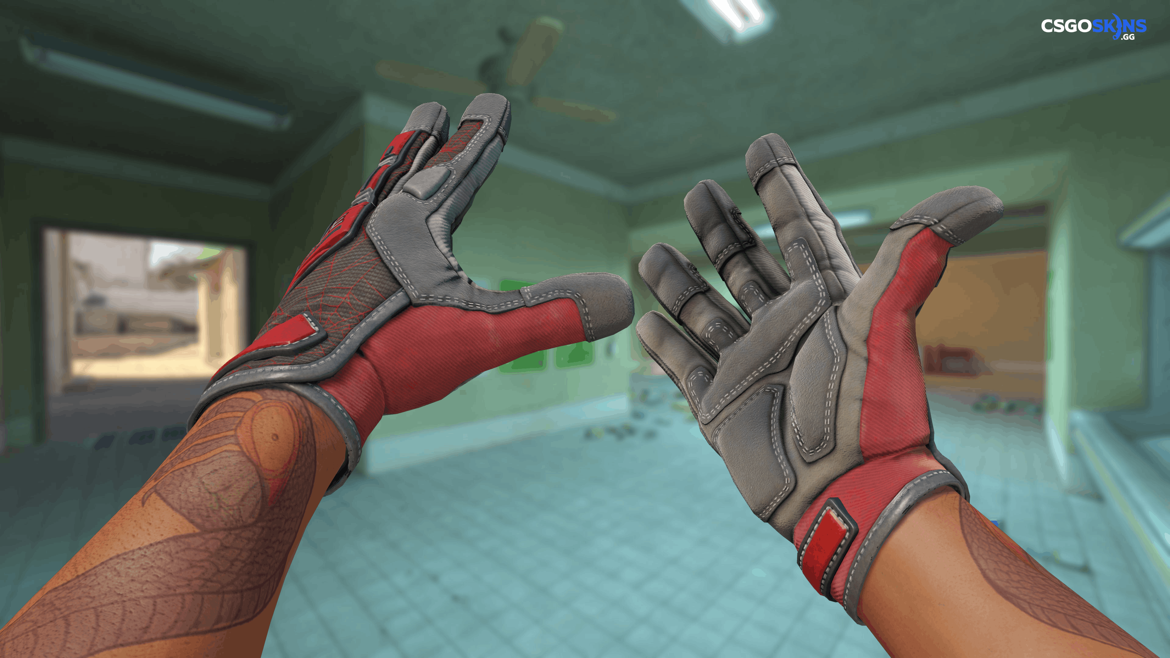 ★ Specialist Gloves | Crimson Web Artwork