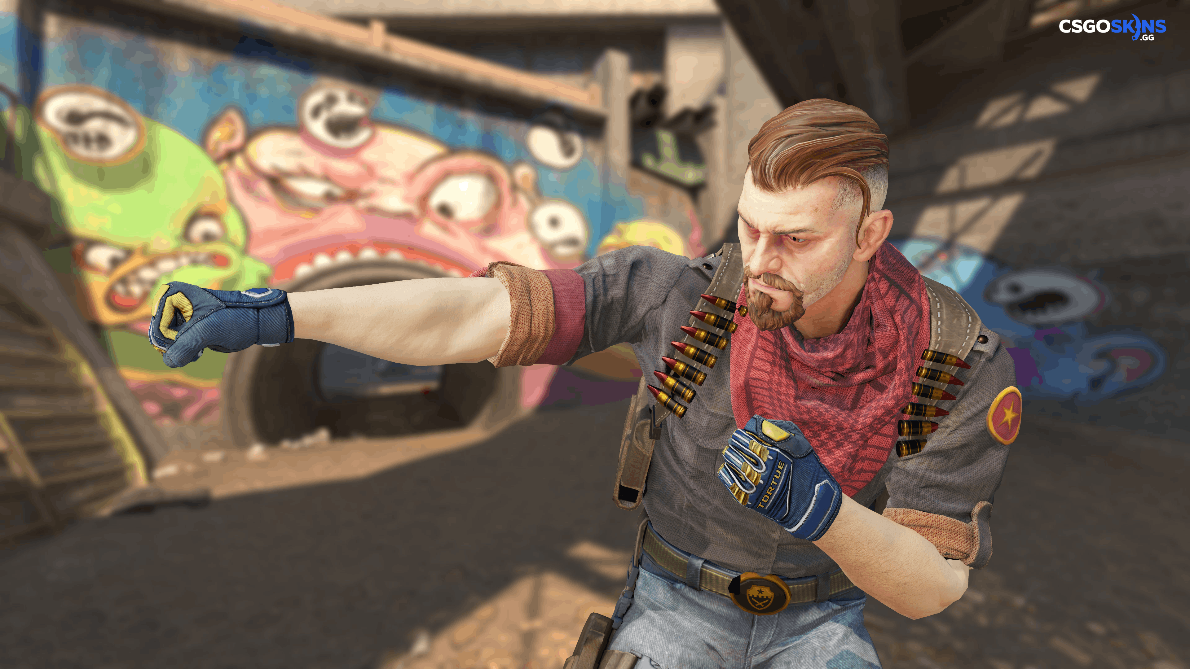 ★ Specialist Gloves | Field Agent Artwork