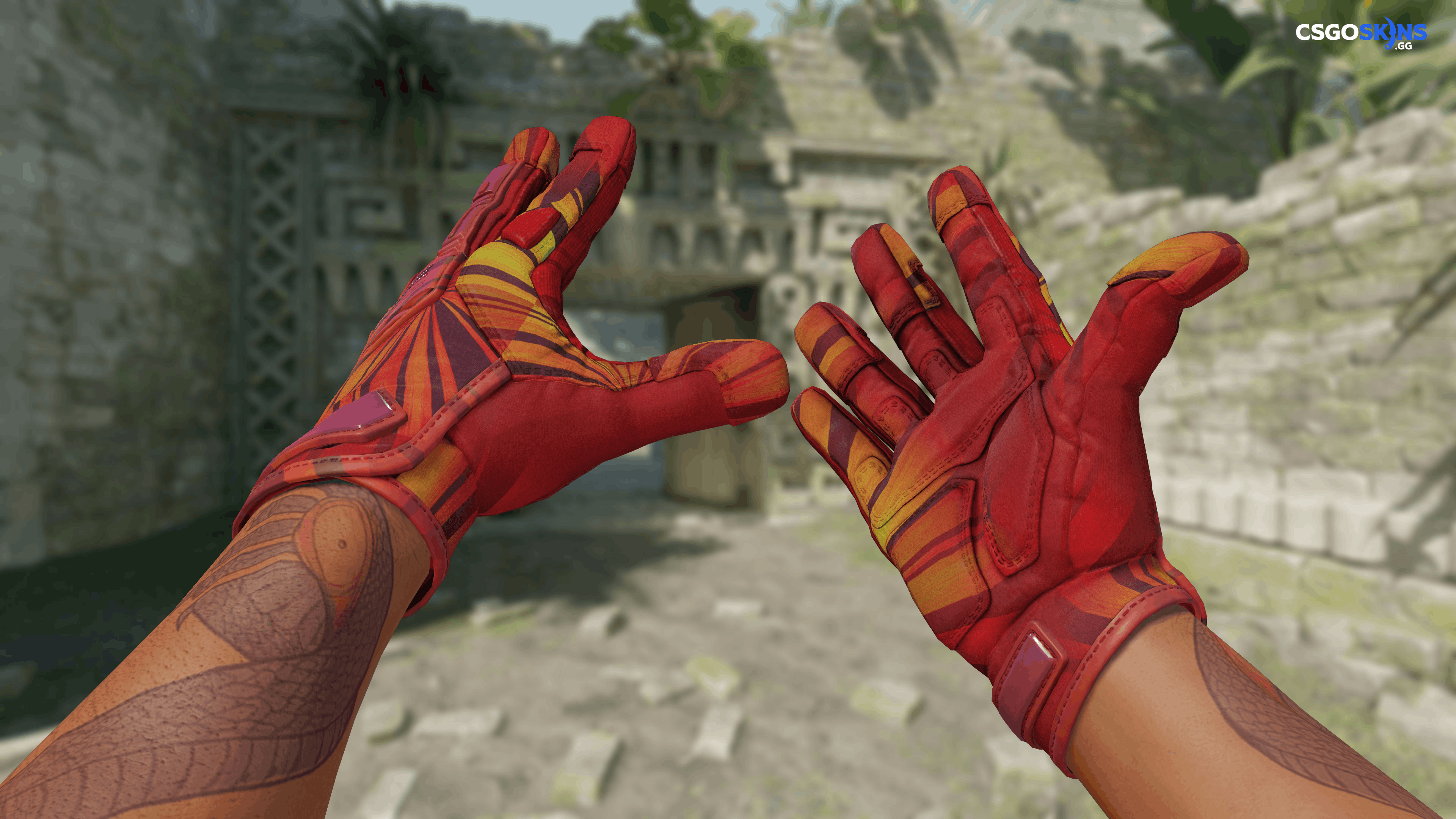 ★ Specialist Gloves | Sunburst Artwork