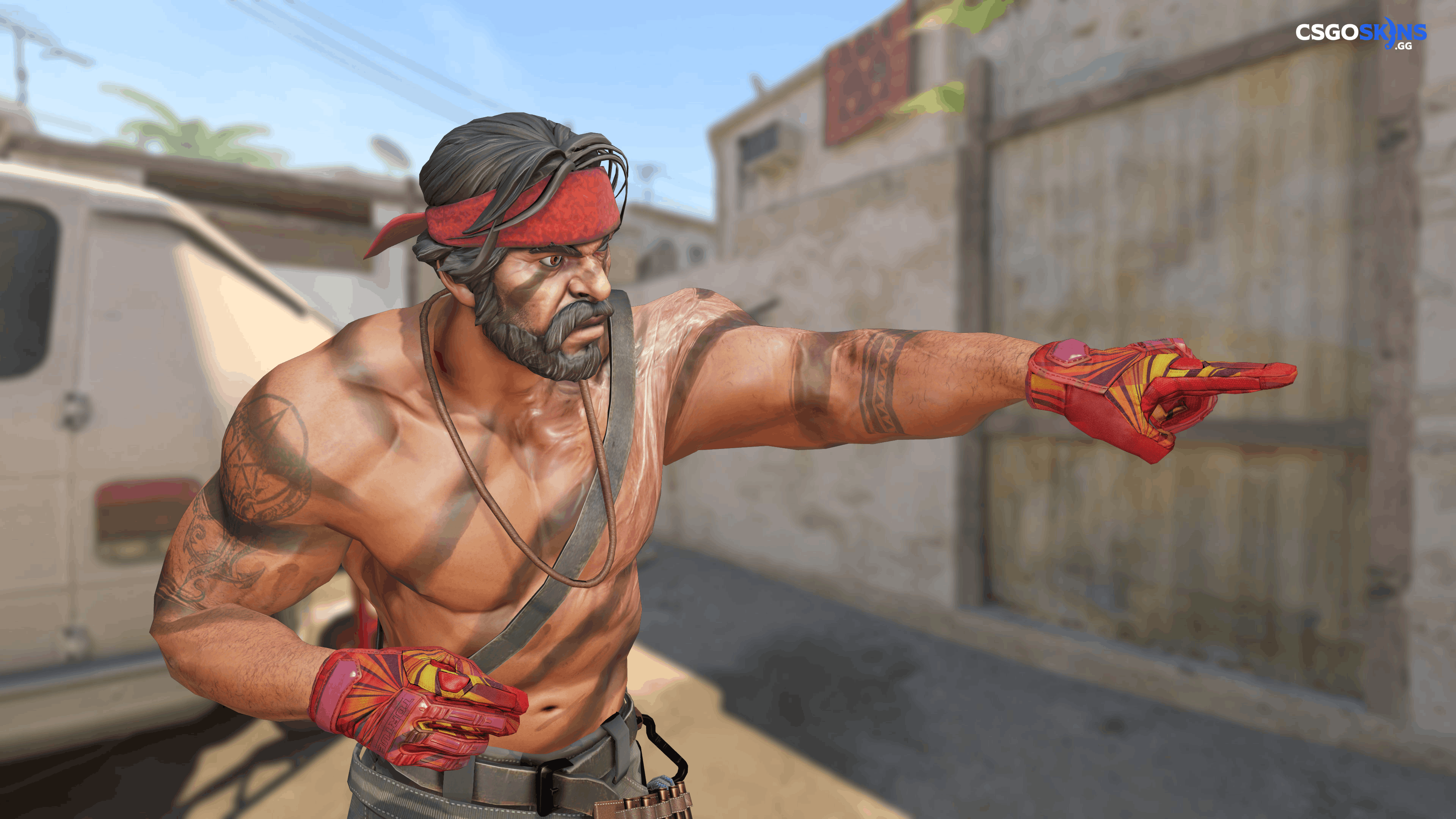 ★ Specialist Gloves | Sunburst Artwork