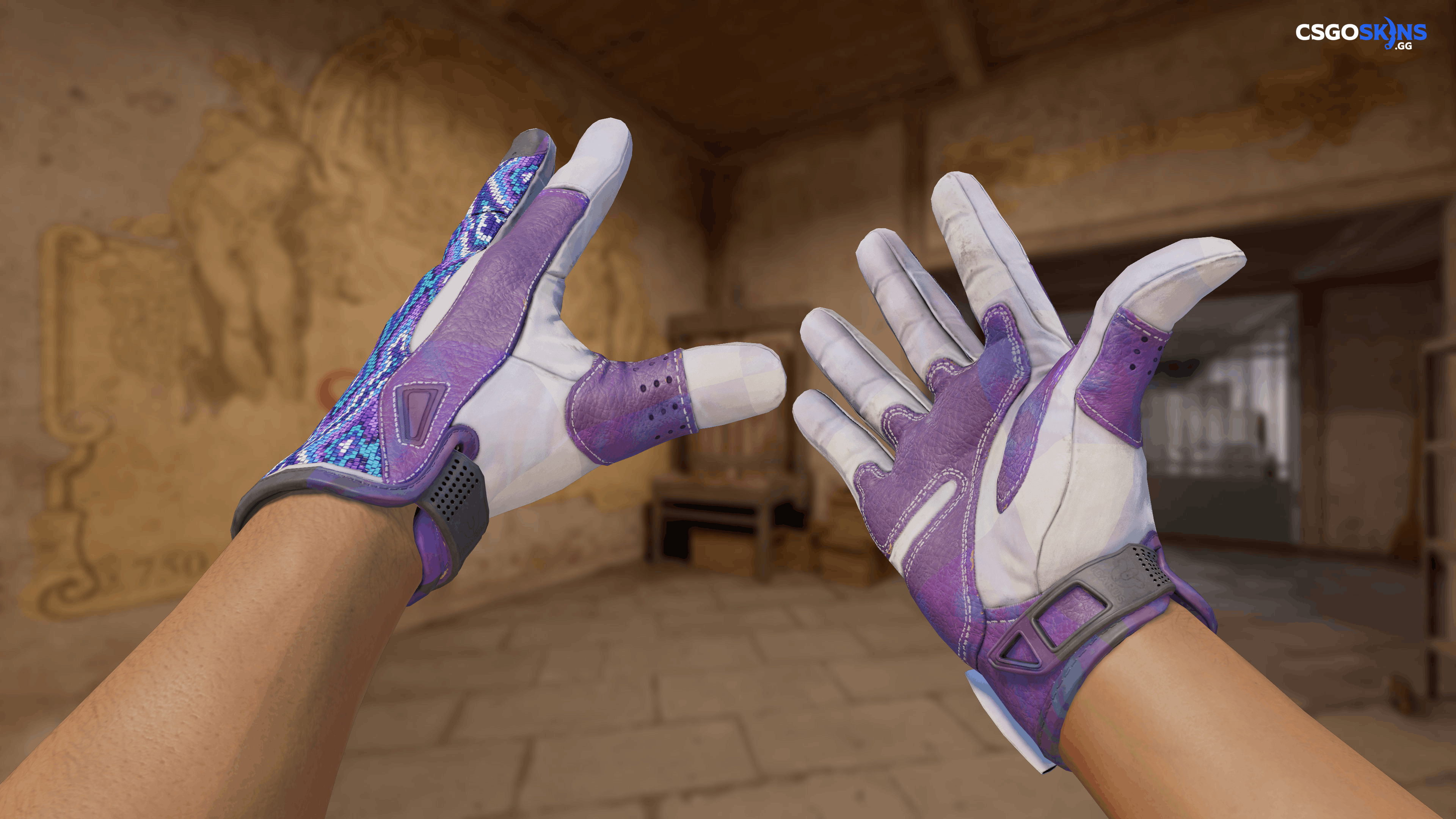 ★ Sport Gloves | Violet Beadwork Artwork