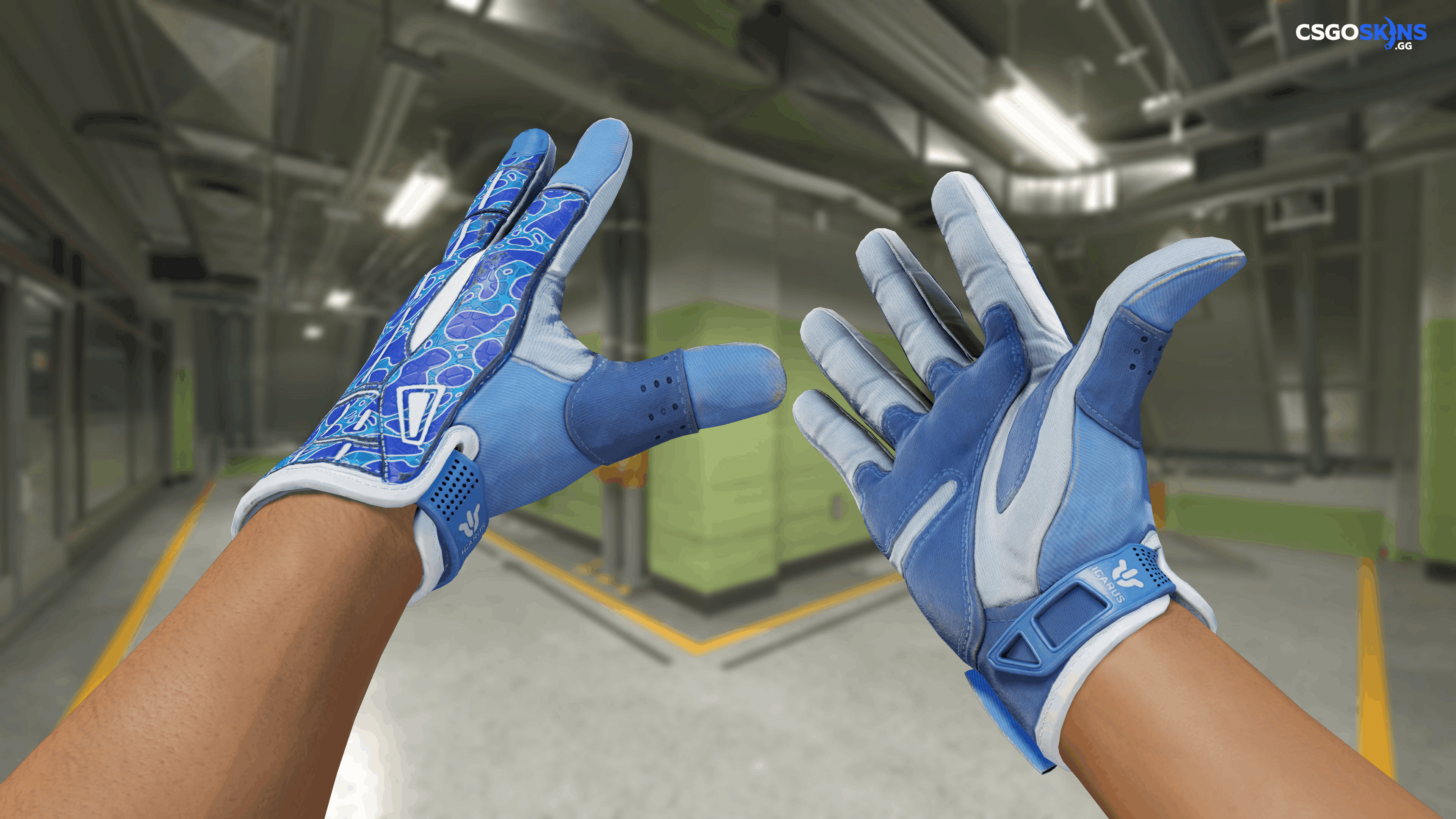 ★ Sport Gloves | Amphibious Artwork