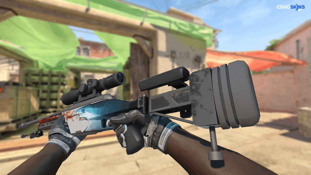SSG 08 | Blood in the Water Artwork