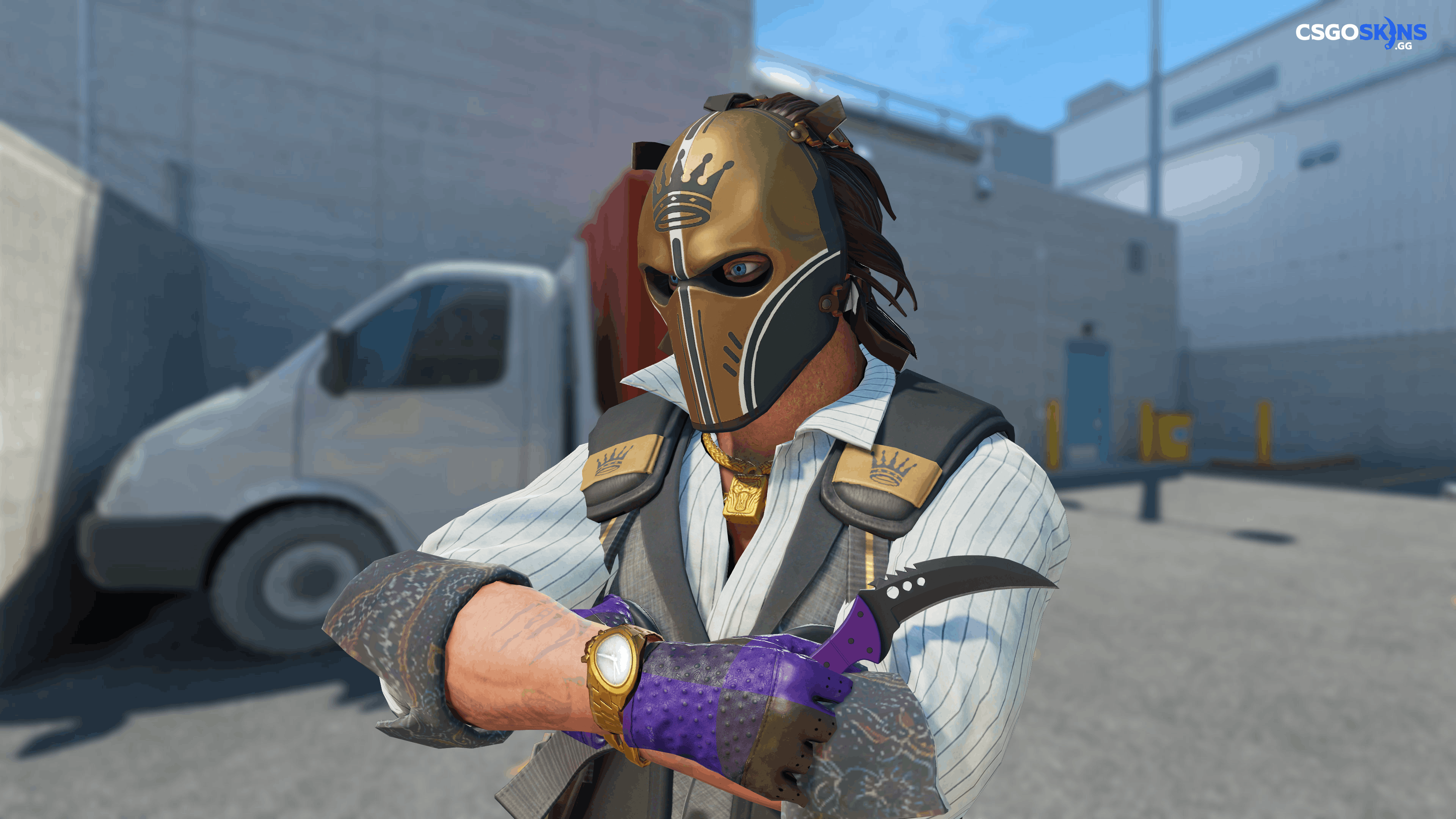 ★ Talon Knife | Ultraviolet Artwork