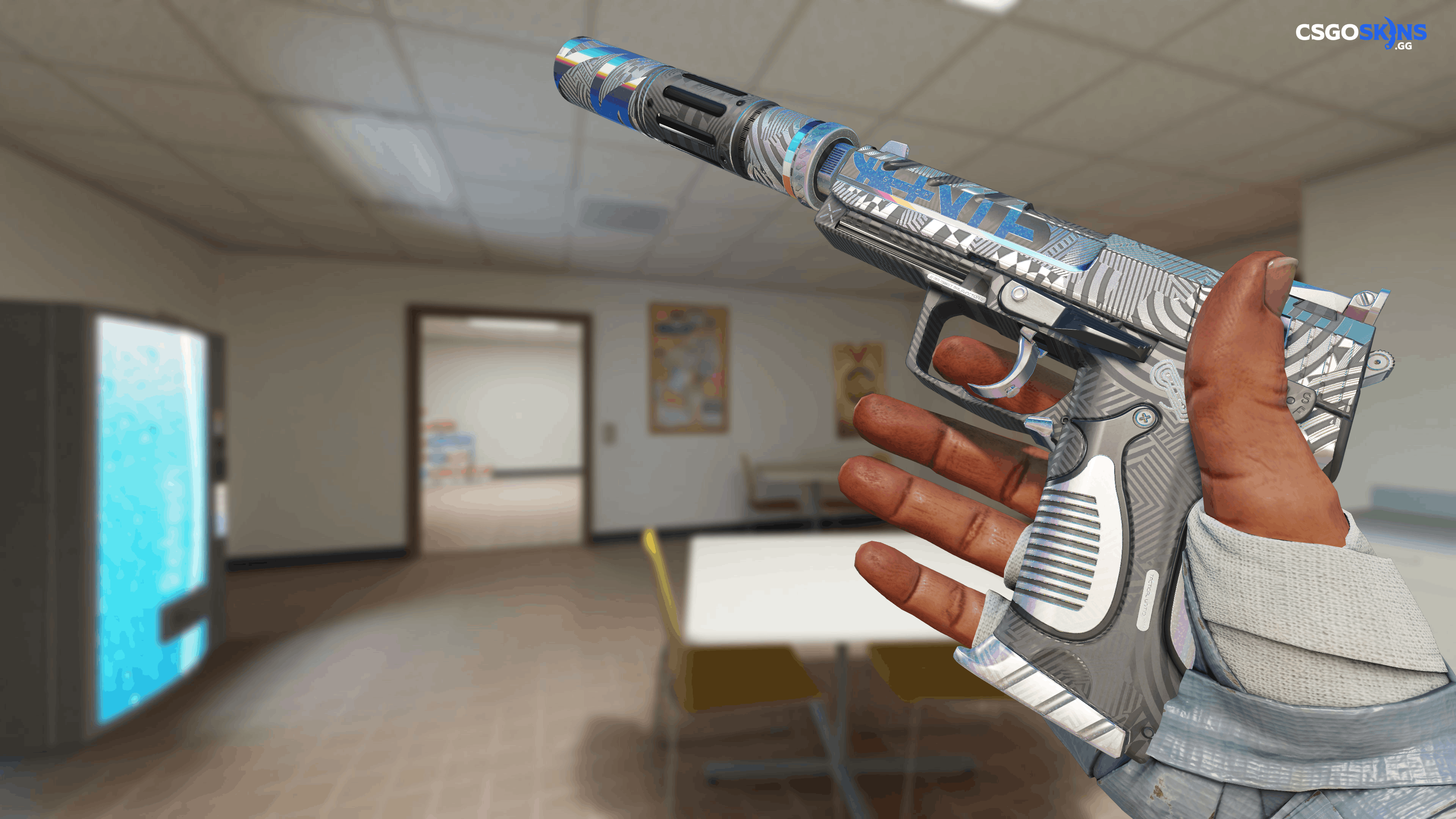 USP-S | Spiral Glitch Artwork