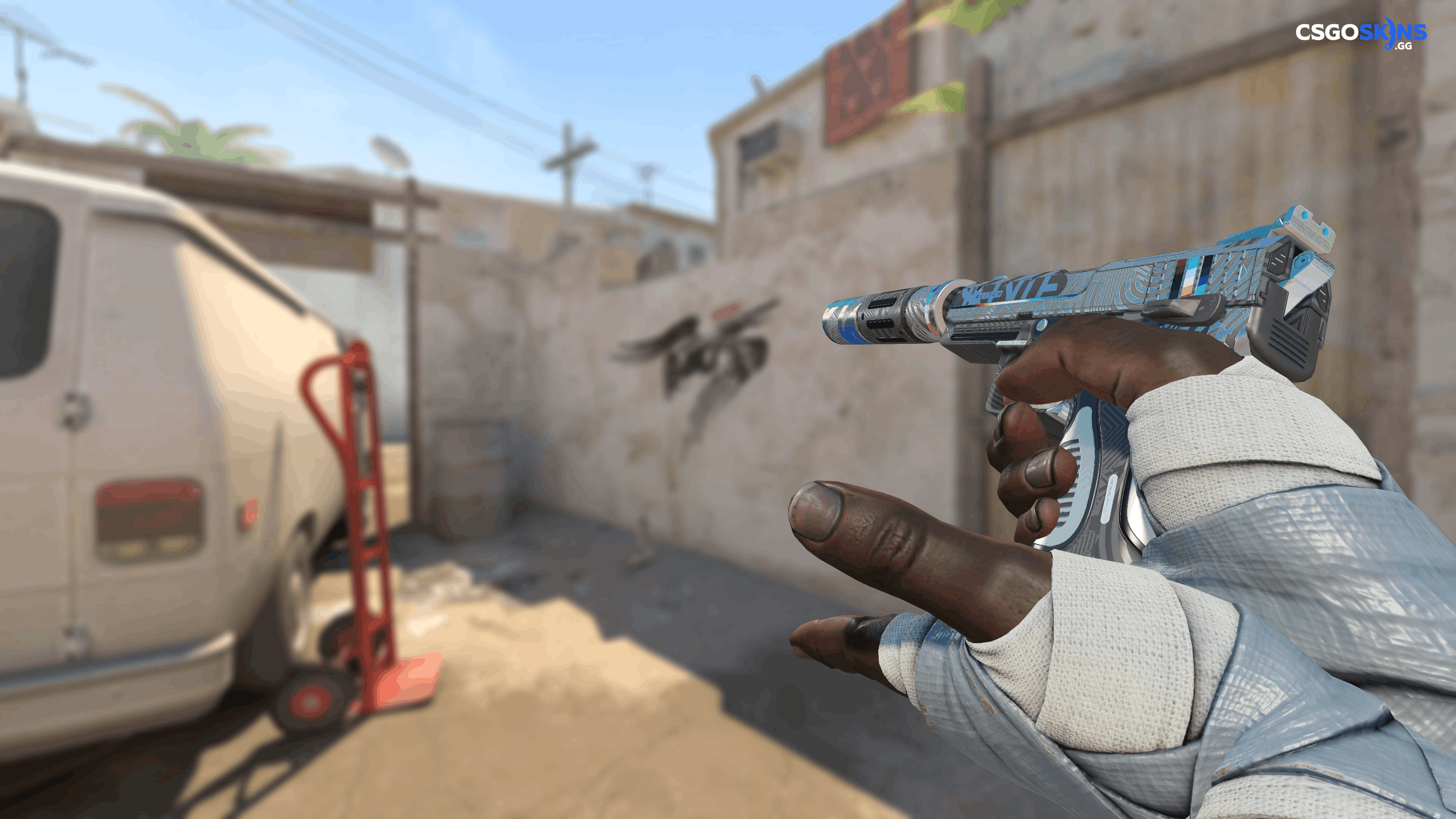 USP-S | Spiral Glitch Artwork