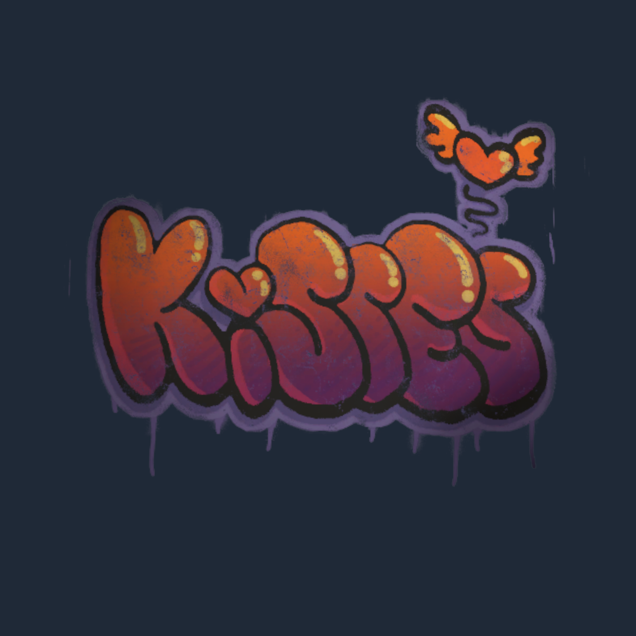 Sealed Graffiti | Kisses Screenshot