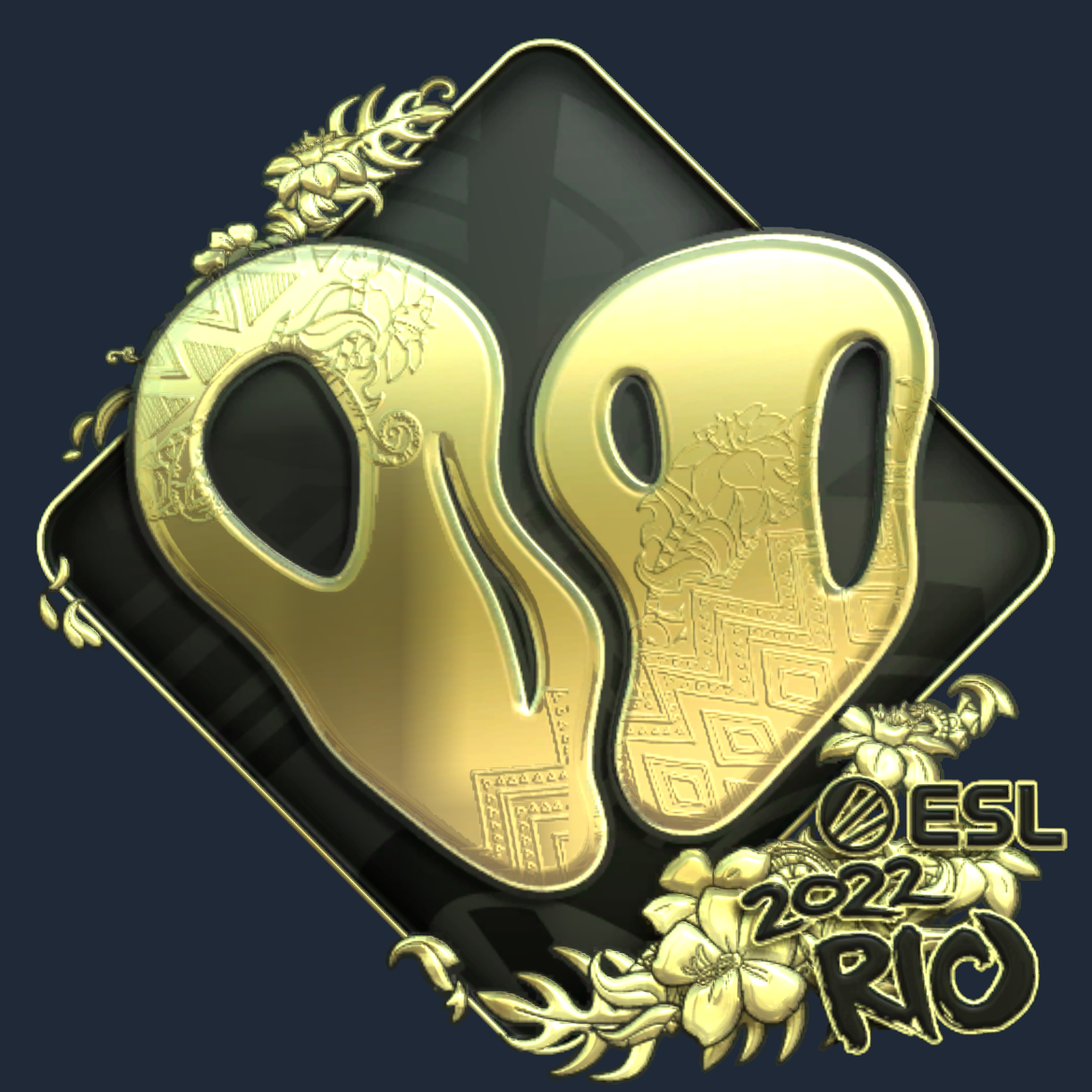 Sticker | 00 Nation (Gold) | Rio 2022 Screenshot