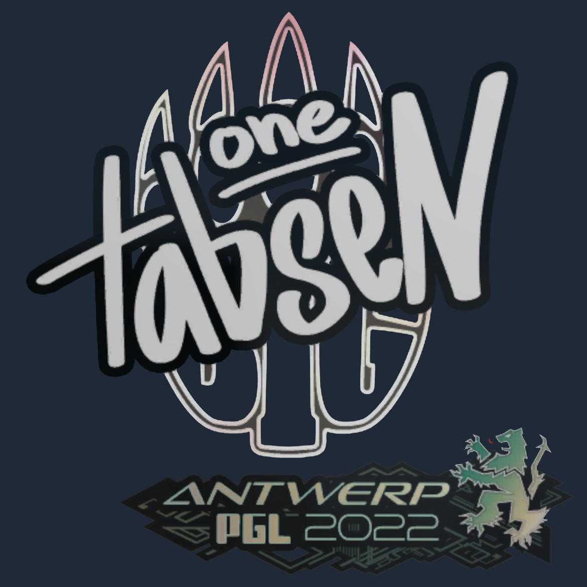Sticker | tabseN | Antwerp 2022 Screenshot