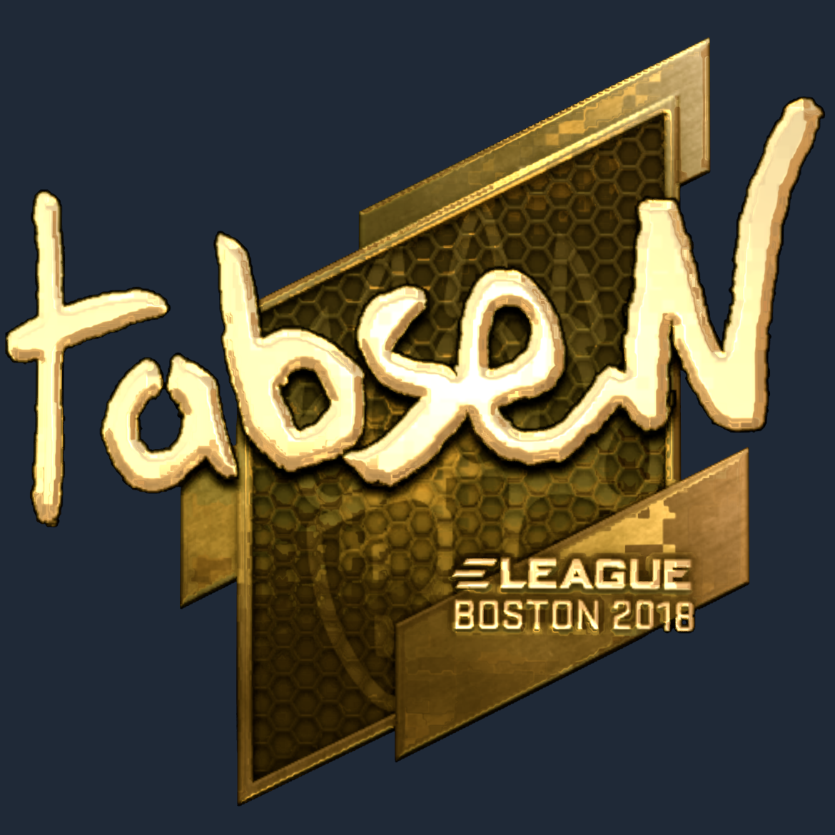 Sticker | tabseN (Gold) | Boston 2018 Screenshot